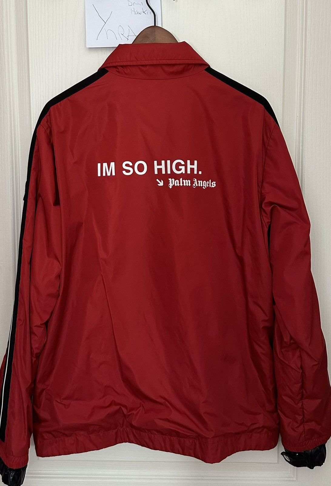 Moncler Genius × Palm Angels MONCLER × Palm Angels “I’m So High Genius” Coach Jacket Size US L / EU 52-54 / 3 - 12 Thumbnail