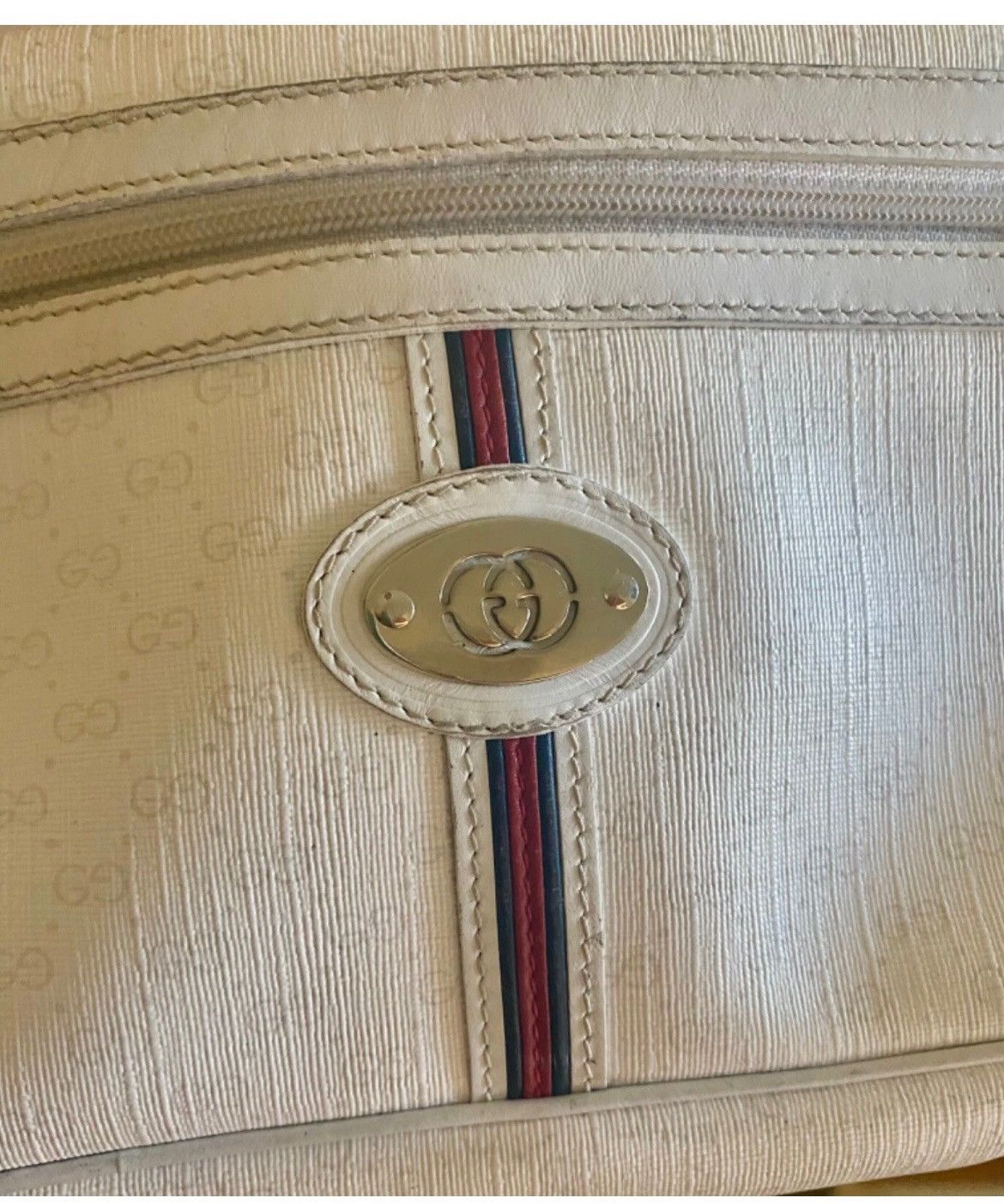 Dior × Gucci × Louis Vuitton Vintage White Gucci Cross Body bag Size ONE SIZE - 6 Thumbnail