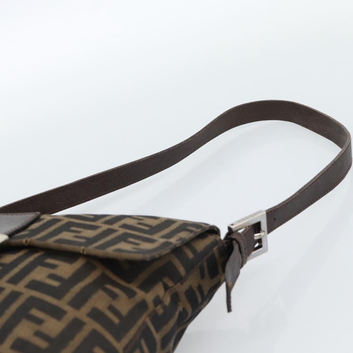 Fendi Fendi Zucca Mamma Baguette Shoulder Bag Black Size ONE SIZE - 14 Thumbnail