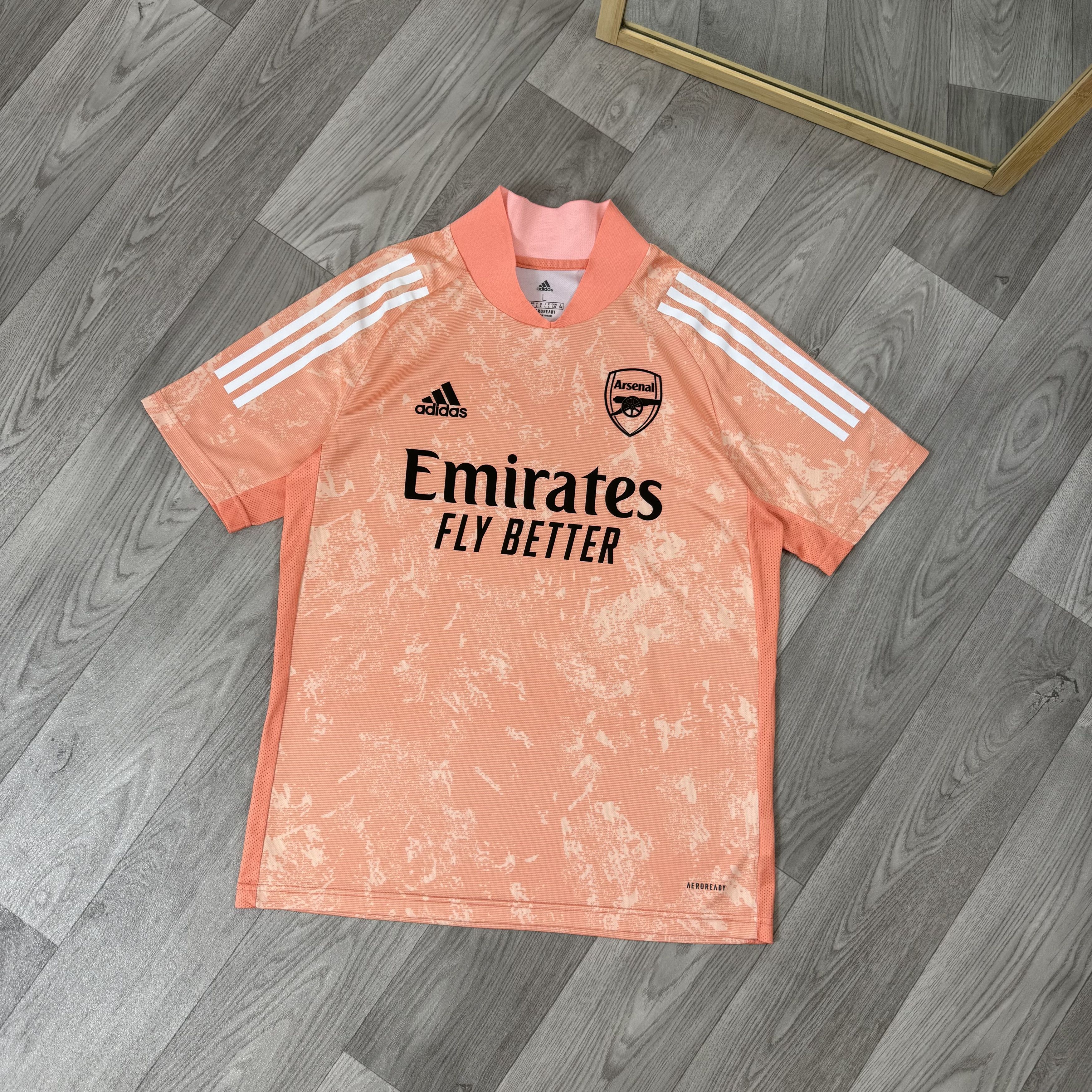 Adidas Adidas Arsenal 2020 Soccer Football Orange Jersey Tee Shirt Size US L / EU 52-54 / 3 - 1 Thumbnail