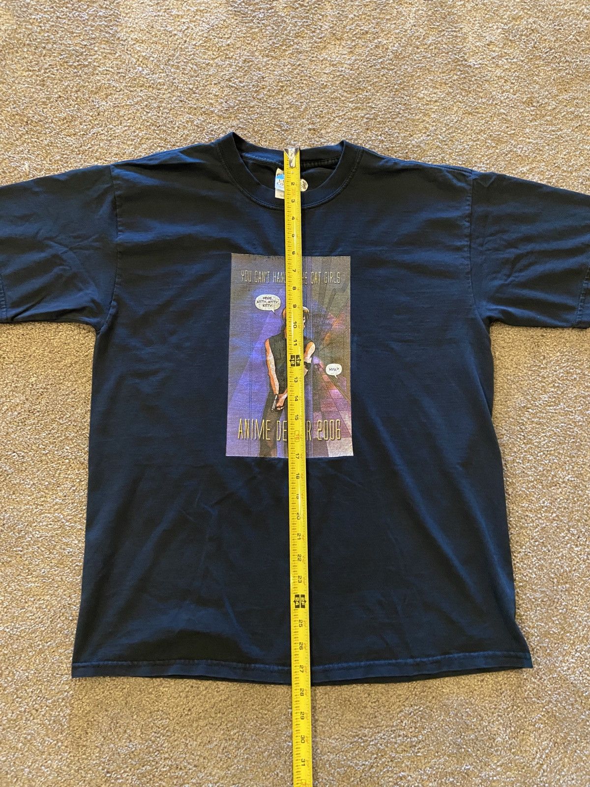 Anime 2006 Anime Con Cat Girls T Shirt Size US L / EU 52-54 / 3 - 6 Thumbnail