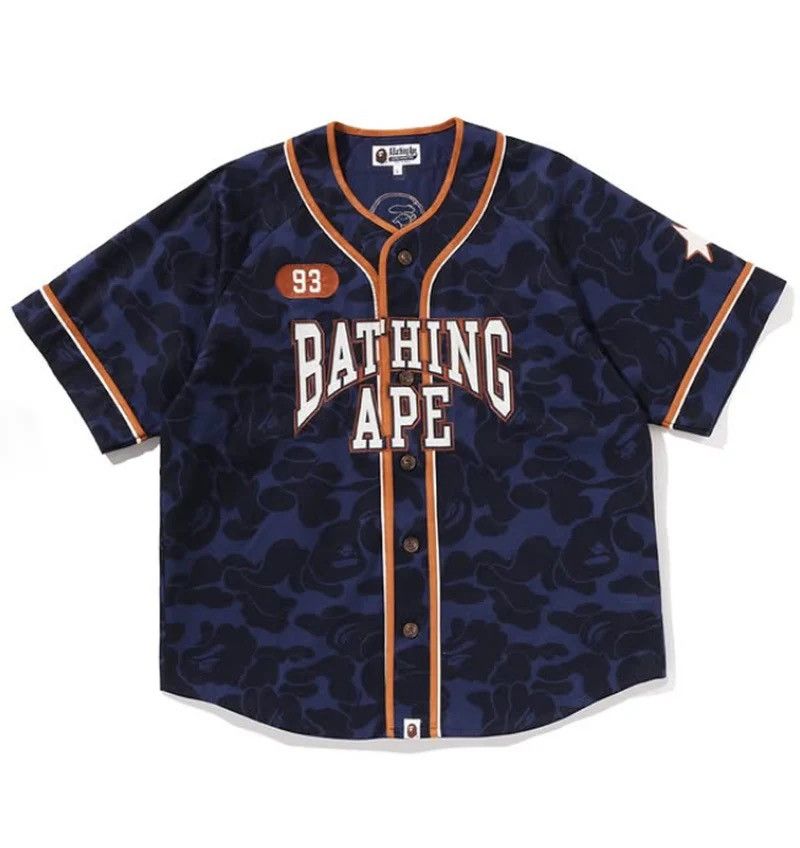 Bape Bape Baseball Shirt Size ONE SIZE - 1 Thumbnail