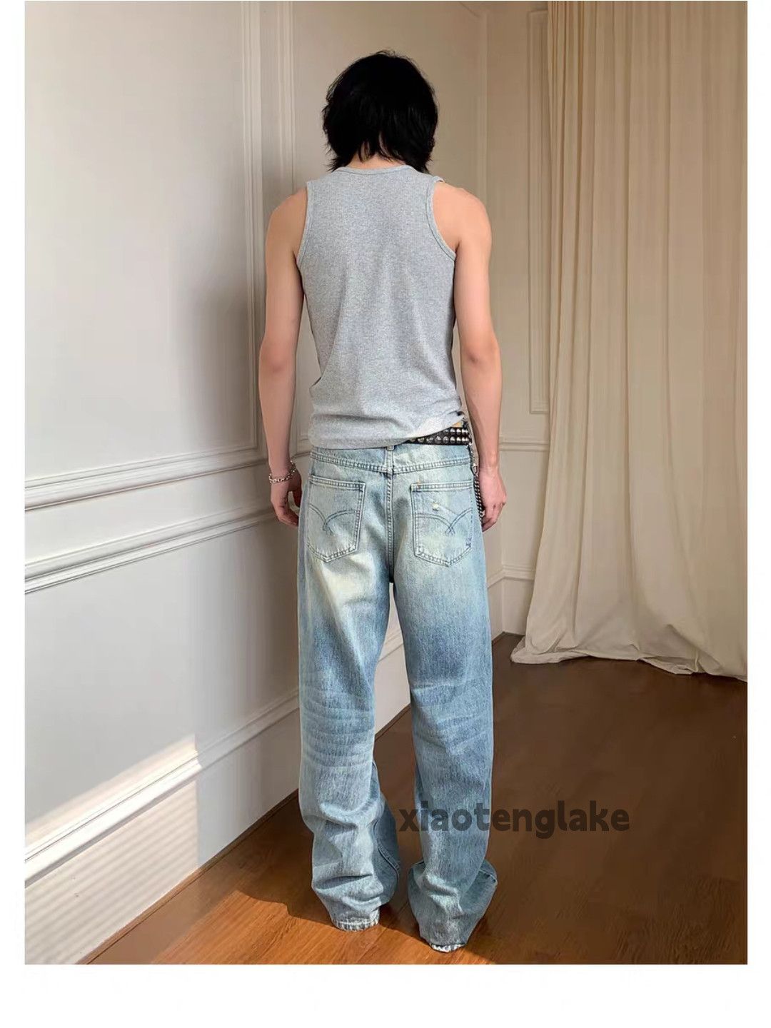 Designer × Jean × Vintage Unisex utility punk yuppie flared bootcut grunge jeans Size US 32 / EU 48 - 11 Thumbnail
