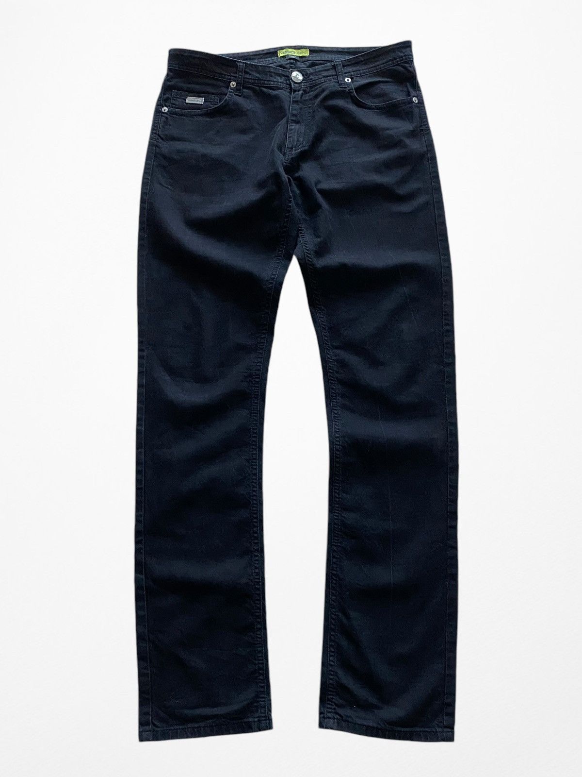 Versace Gianni Versace Jeans logo Denim pant VJC Size US 33 - 1 Thumbnail