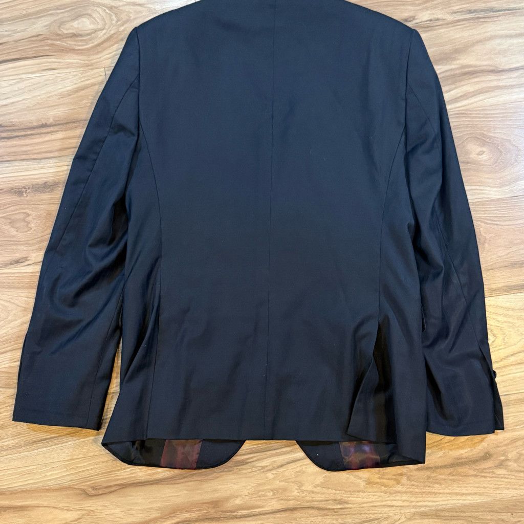 WISDOM Alberto Verdi Men’s Blazer 48 EU Wool Super 140’s Size 48R - 2 Thumbnail