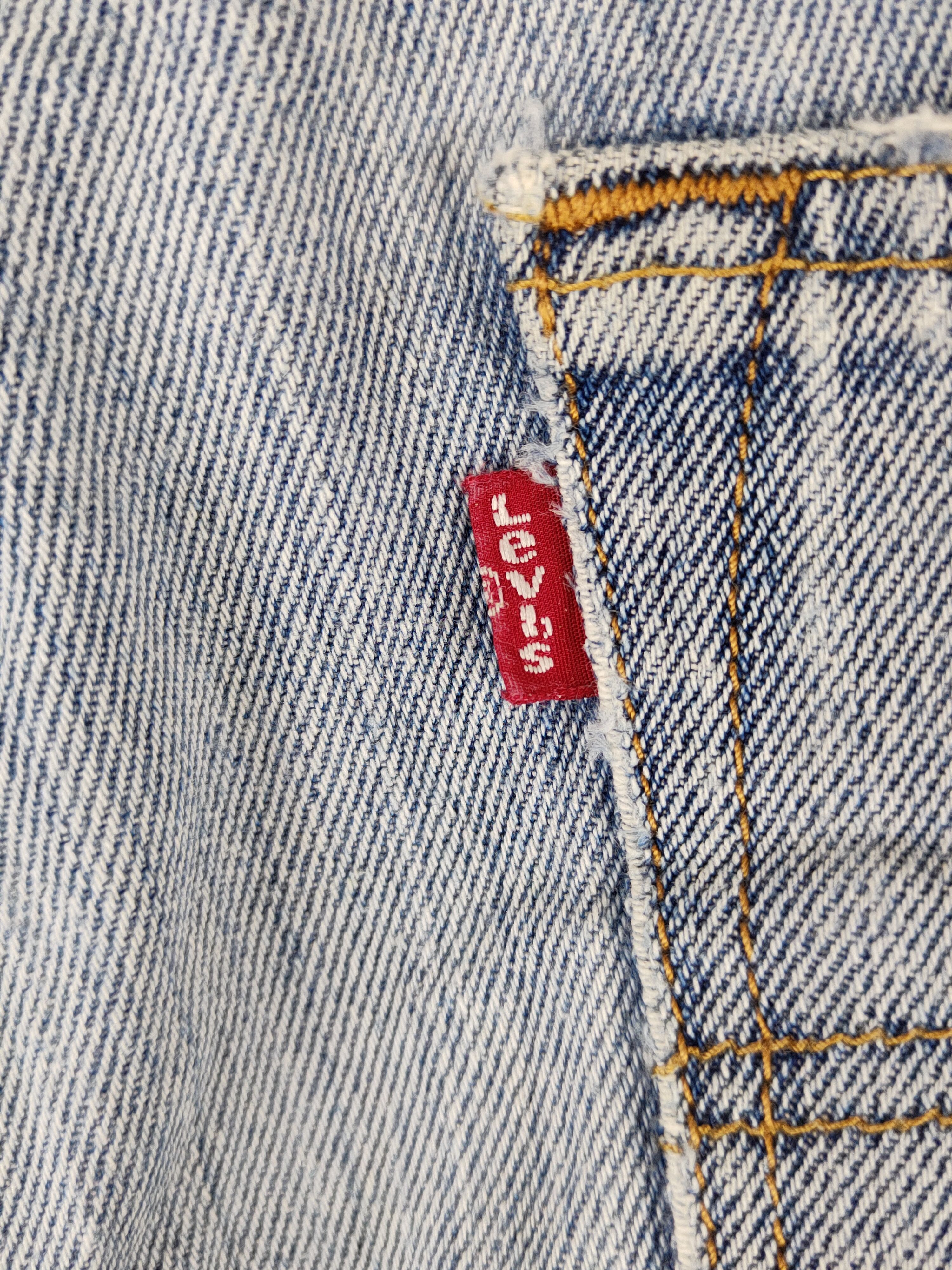 Levi's Levi's Blue Faded Distressed Ripped Jeans #S1813 Size US 31 - 9 Thumbnail
