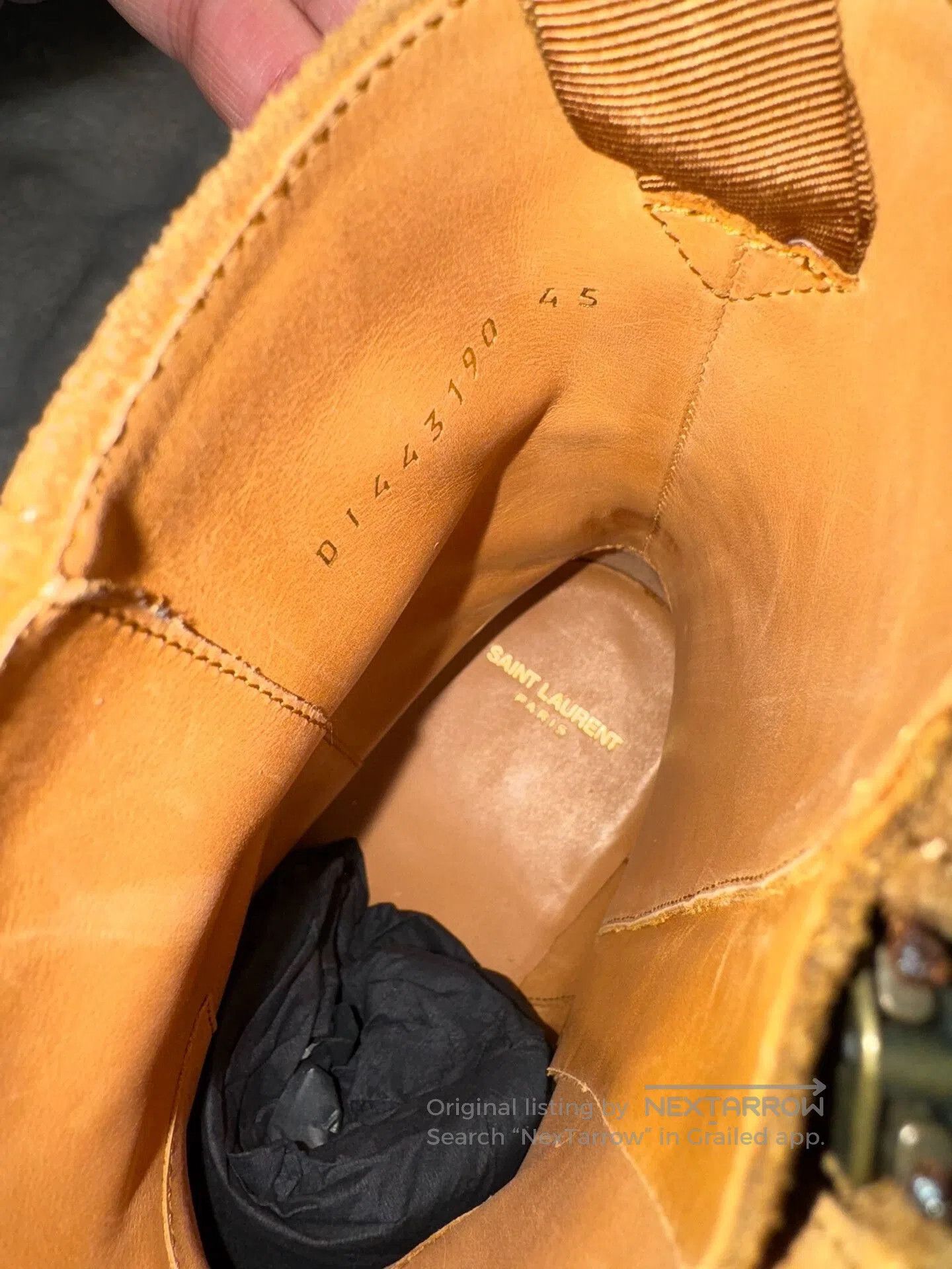 Saint Laurent Paris Saint Laurent Buckle Chelsea Boots Men. Size US 11 / EU 44 - 6 Thumbnail