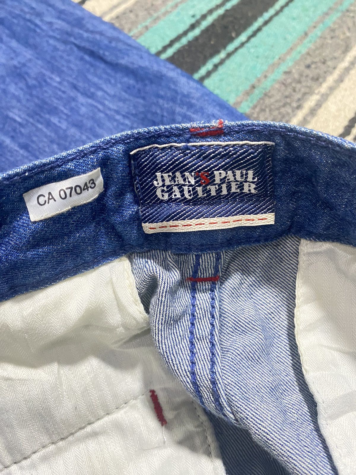 Jean Paul Gaultier Jean Paul Gaultier Selvedge Sideline Denim Pants Size US 33 - 14 Thumbnail