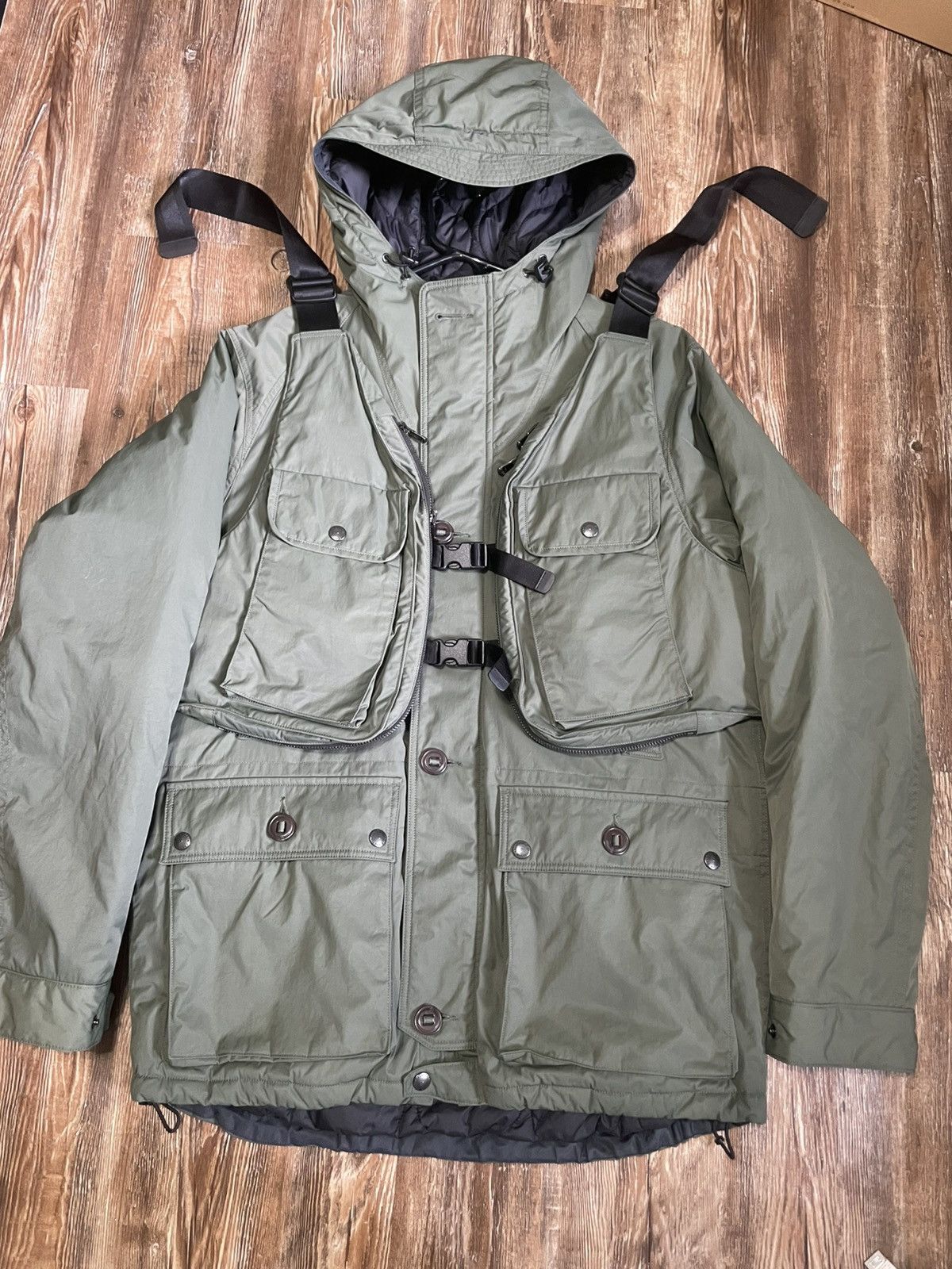 EASTLOGUE Mountain Ranger Parka Olive Green Tactical Pack Chest Rig Size US M / EU 48-50 / 2 - 1 Thumbnail