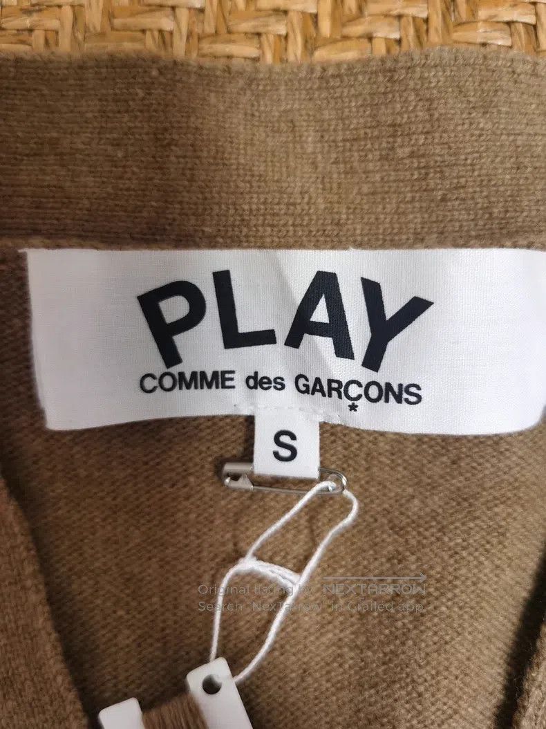 Comme des Garcons Comme Des Garcons Dark Camel Cardigan, Size S Size S / US 4 / IT 40 - 5 Thumbnail