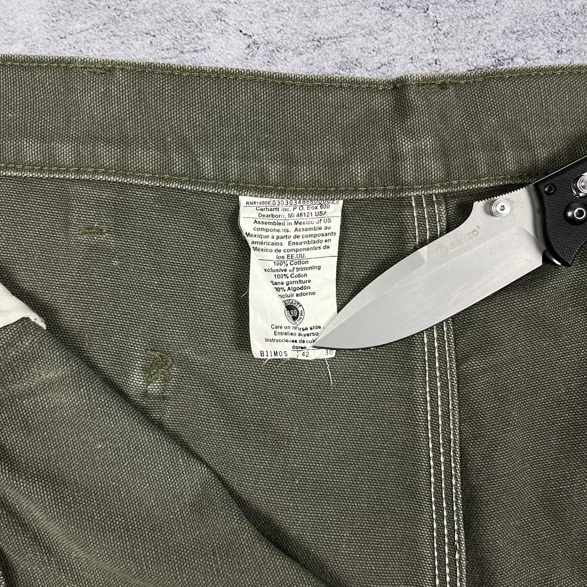 Carhartt Vintage Carhartt rare work cargo baggy carpenter pants 90’s Size US 42 / EU 58 - 23 Thumbnail