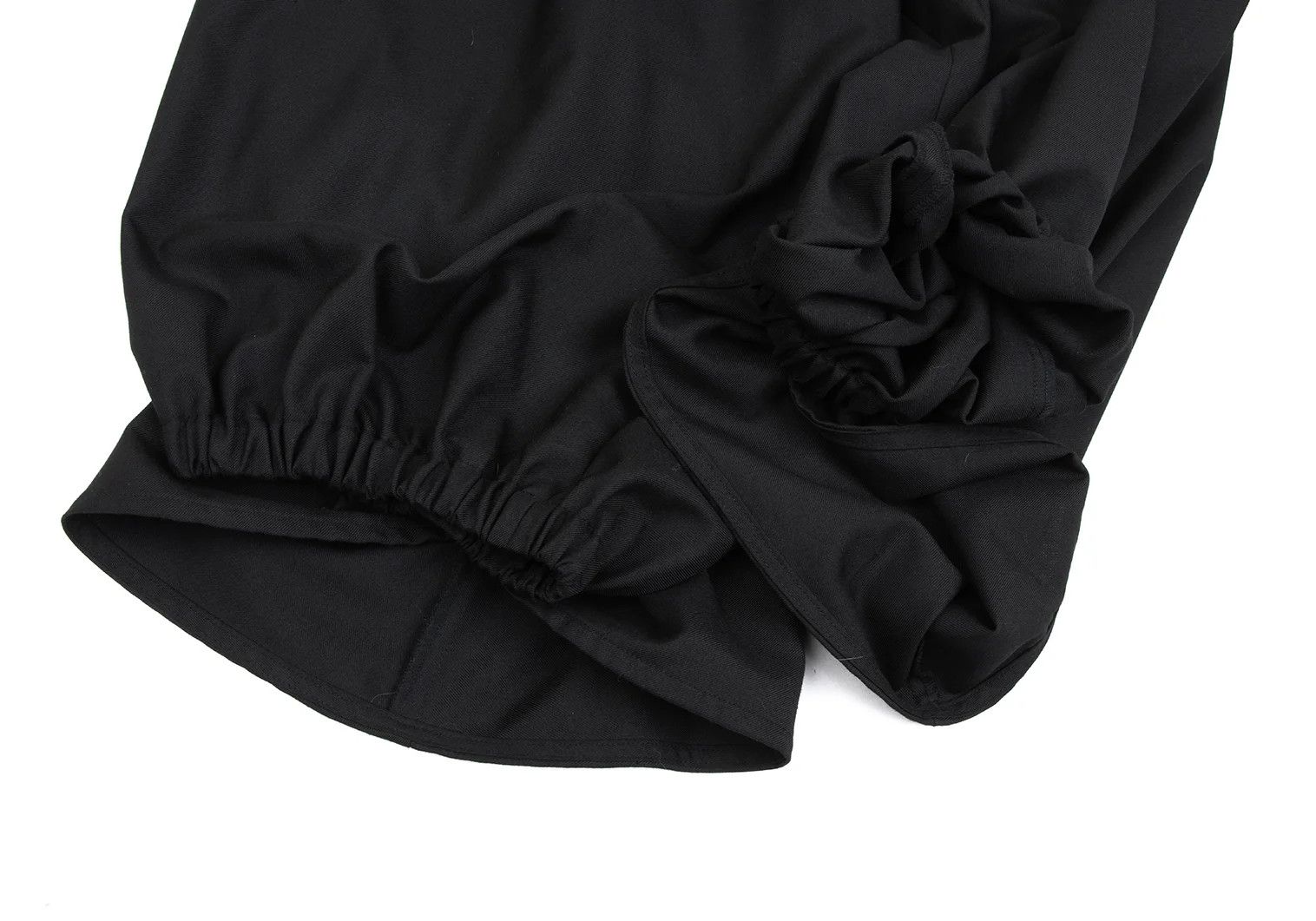 Yohji Yamamoto Wool-Poly Gabardine Side Tab Pants in Black Size 3 Size US 34 / EU 50 - 9 Thumbnail