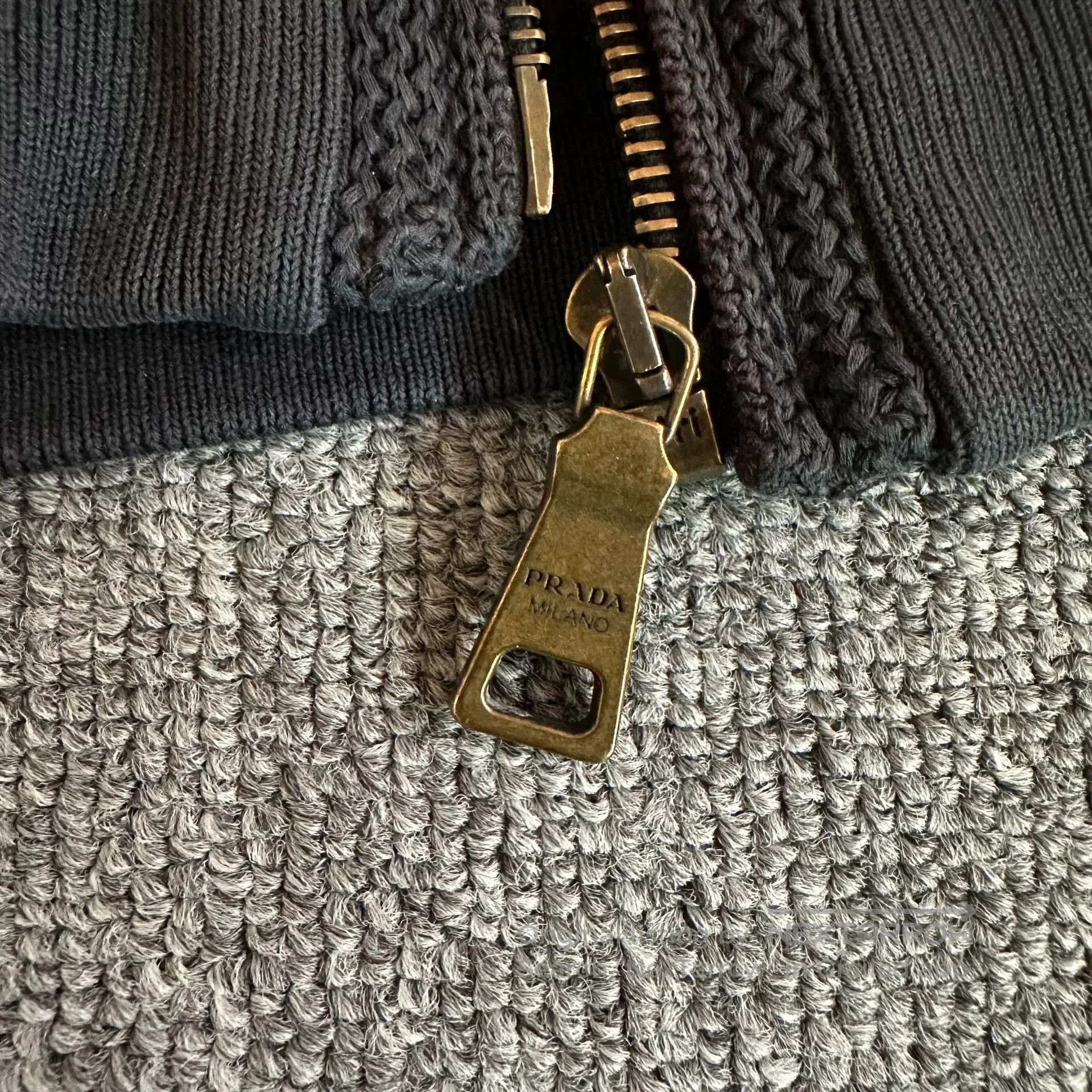 Prada Prada Black Nylon Pocket Zip Jacket. Size US XL / EU 56 / 4 - 2 Thumbnail
