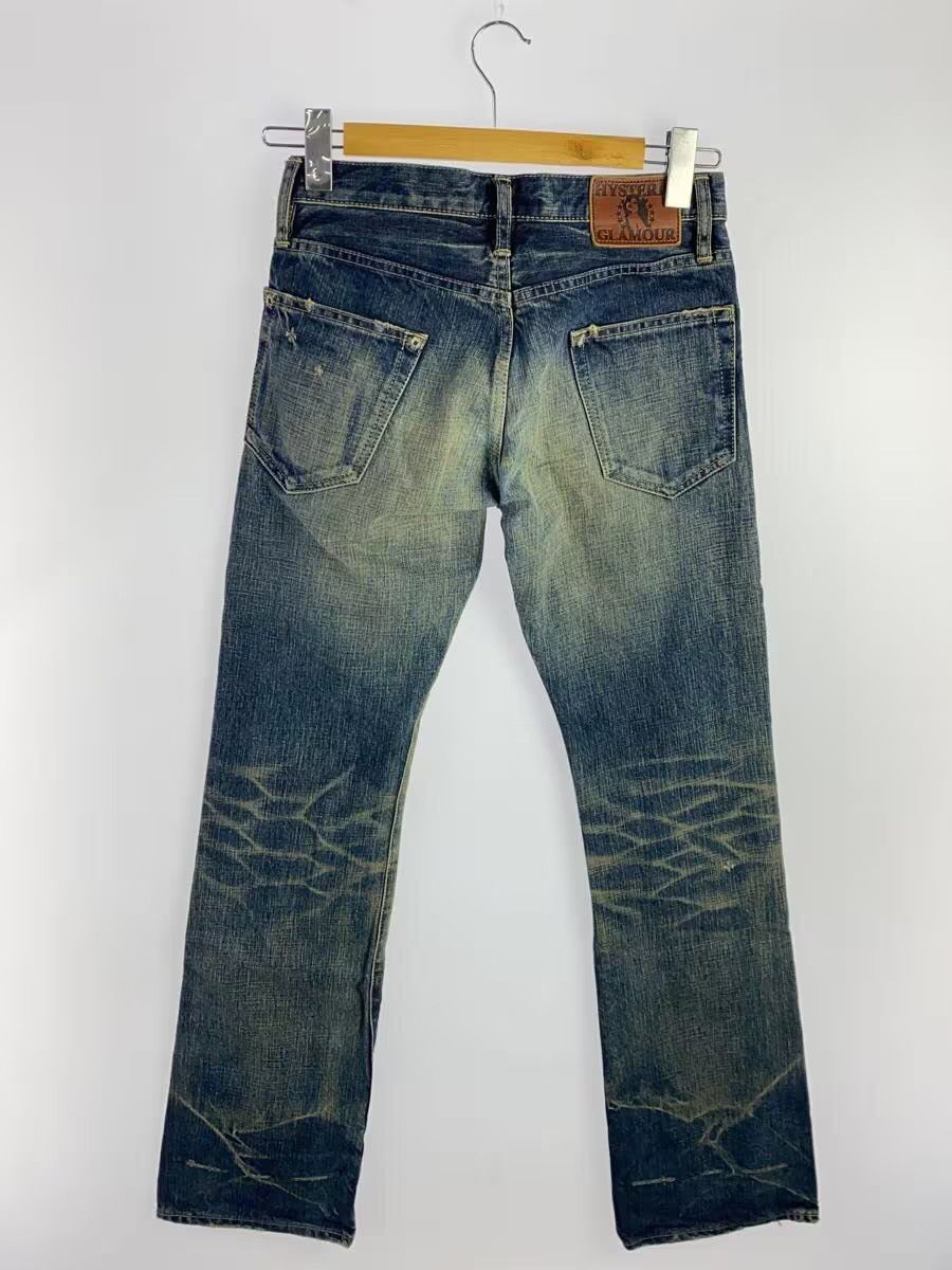 Hysteric Glamour Aged Straight Leg Denim Jeans Size US 27 - 2 Thumbnail