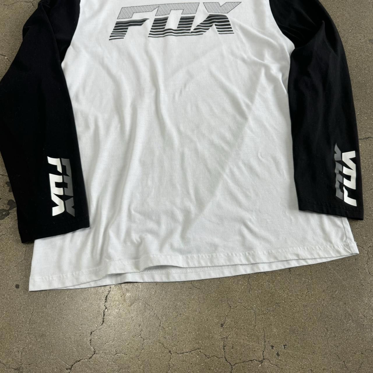 Fox Racing × Vintage VTG Y2K Fox Racing Long Sleeve Shirt Size US L / EU 52-54 / 3 - 3 Thumbnail