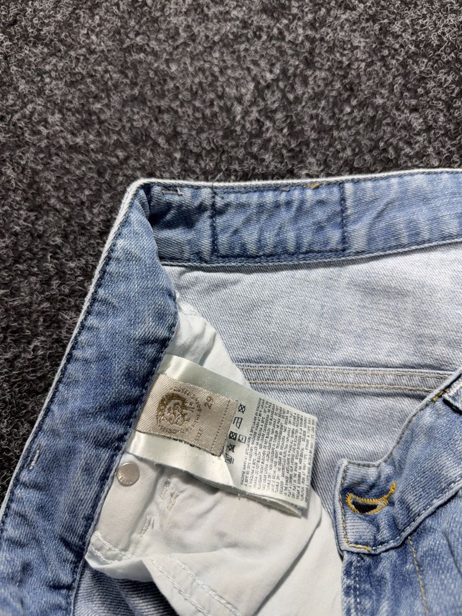 Diesel Luxury 00s Diesel Fayza Relaxed Tapered Rock Punk Jeans Y2K Size 29" - 9 Thumbnail