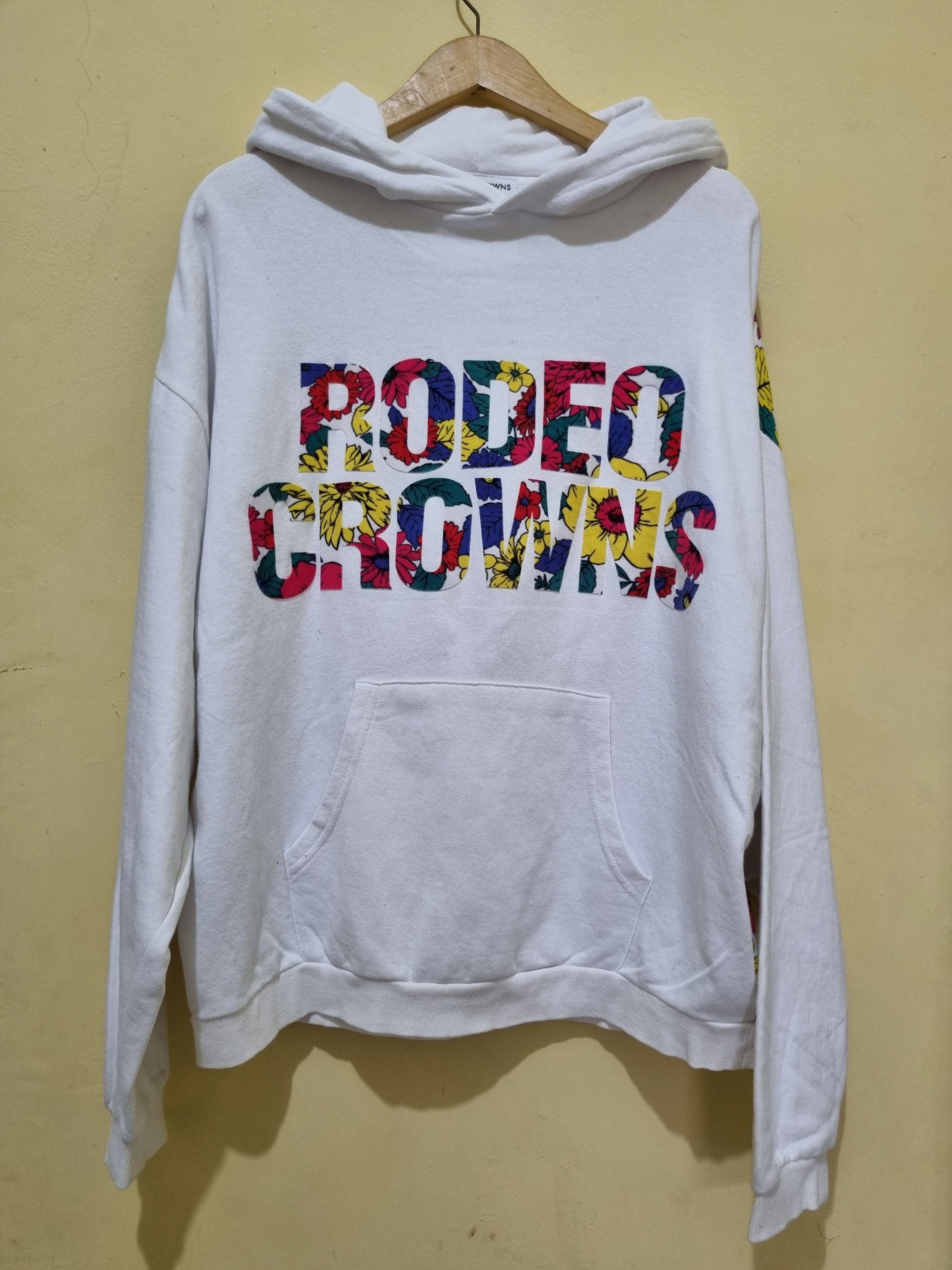 Vintage Rodeo Crowns Hoodie Boxy Size US L / EU 52-54 / 3 - 1 Thumbnail