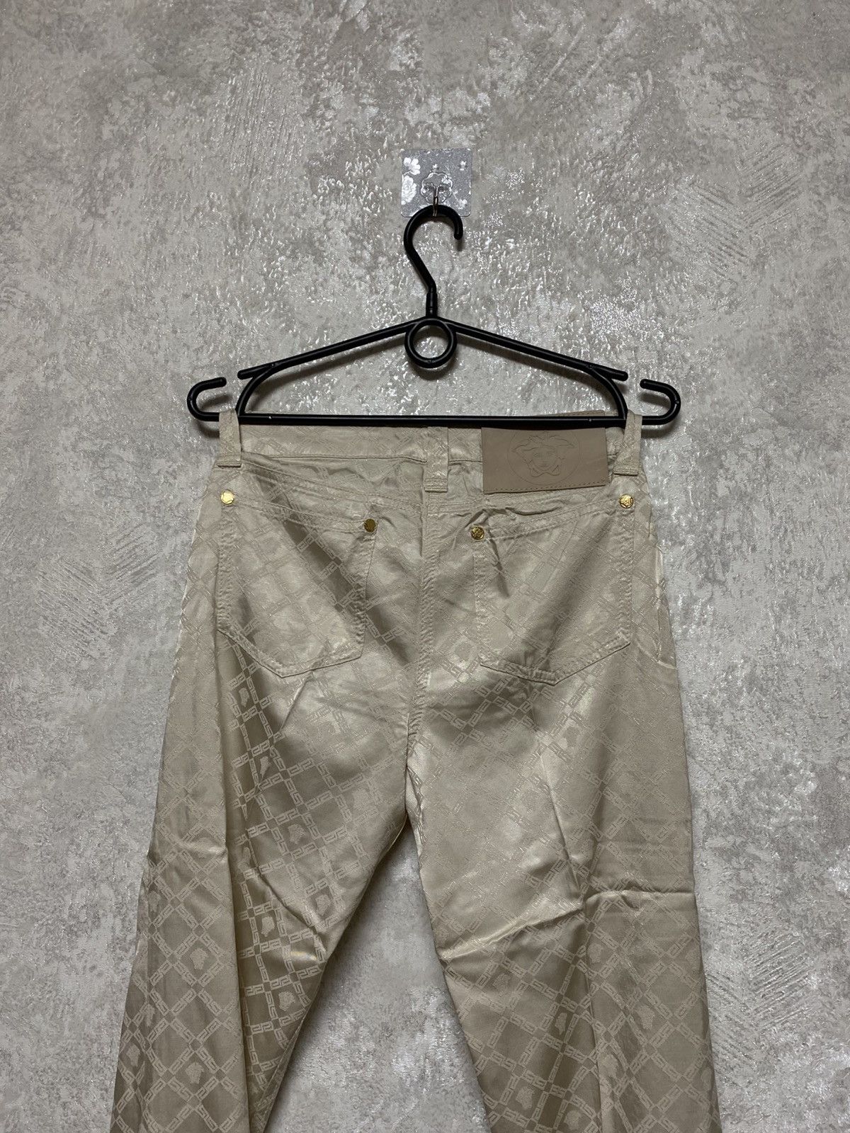 Versace Versace vintage Designer Monogram Bell Bottom Pants Size 29" - 8 Thumbnail