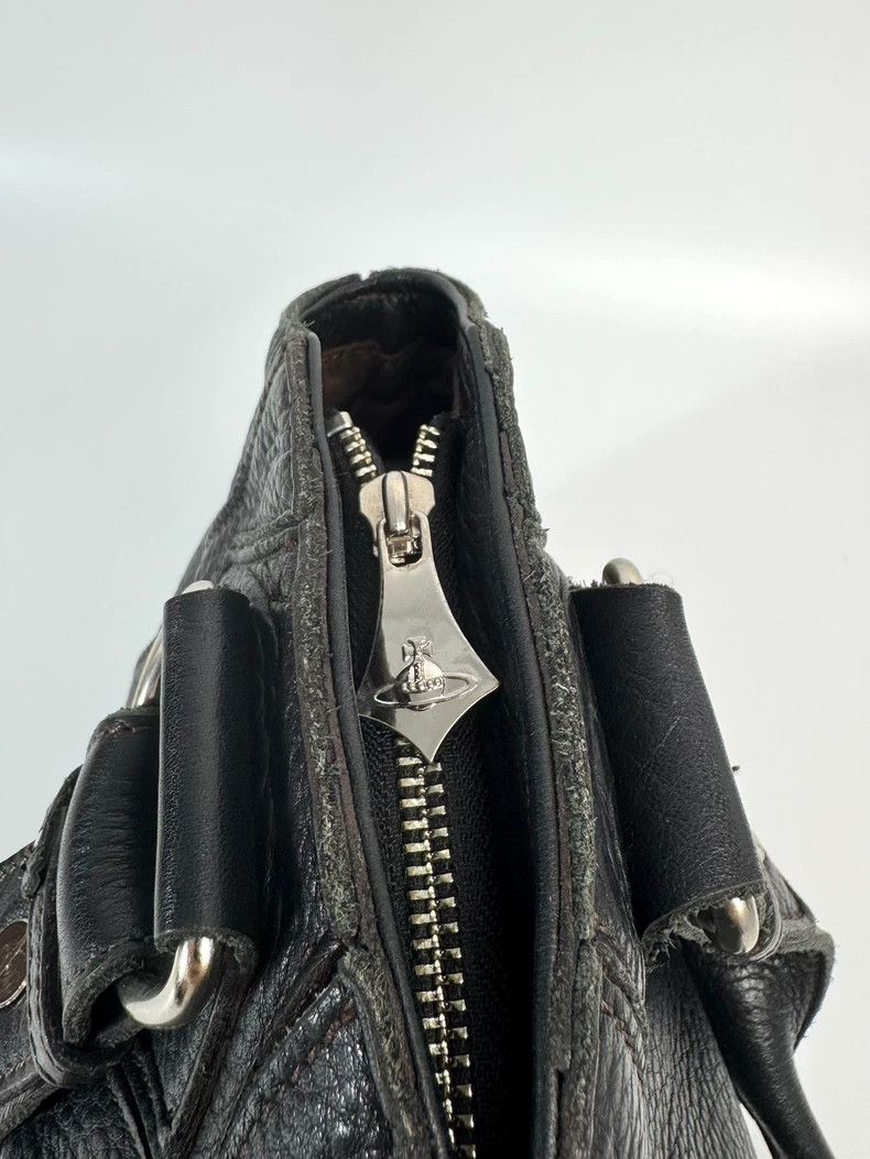 Vivienne Westwood Vivienne Westwood size os Black leather Boston bag Size ONE SIZE - 6 Thumbnail