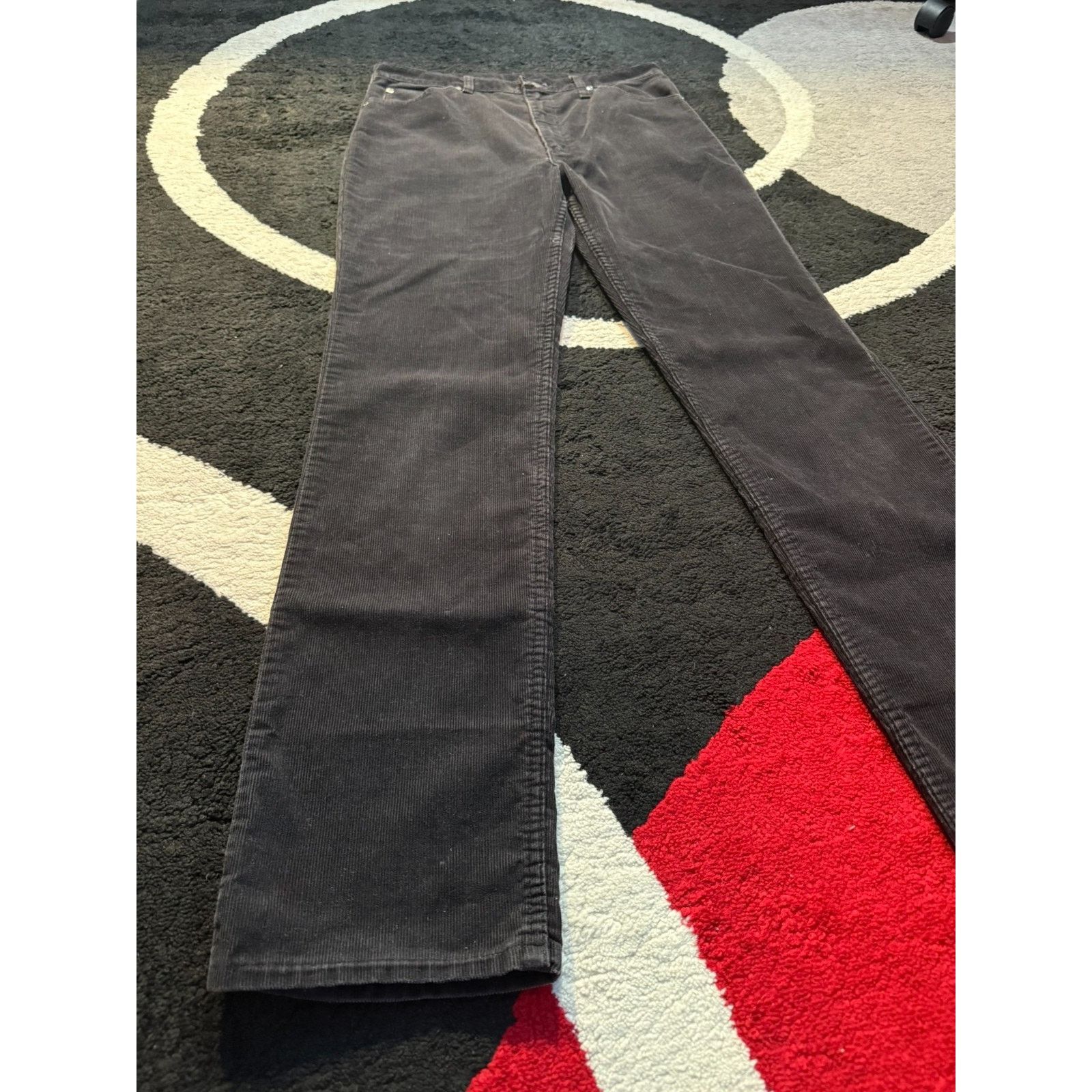 Wrangler Vintage Wrangler 1970s Black Corduroy Pants Men's 34x34 Size US 34 / EU 50 - 9 Thumbnail