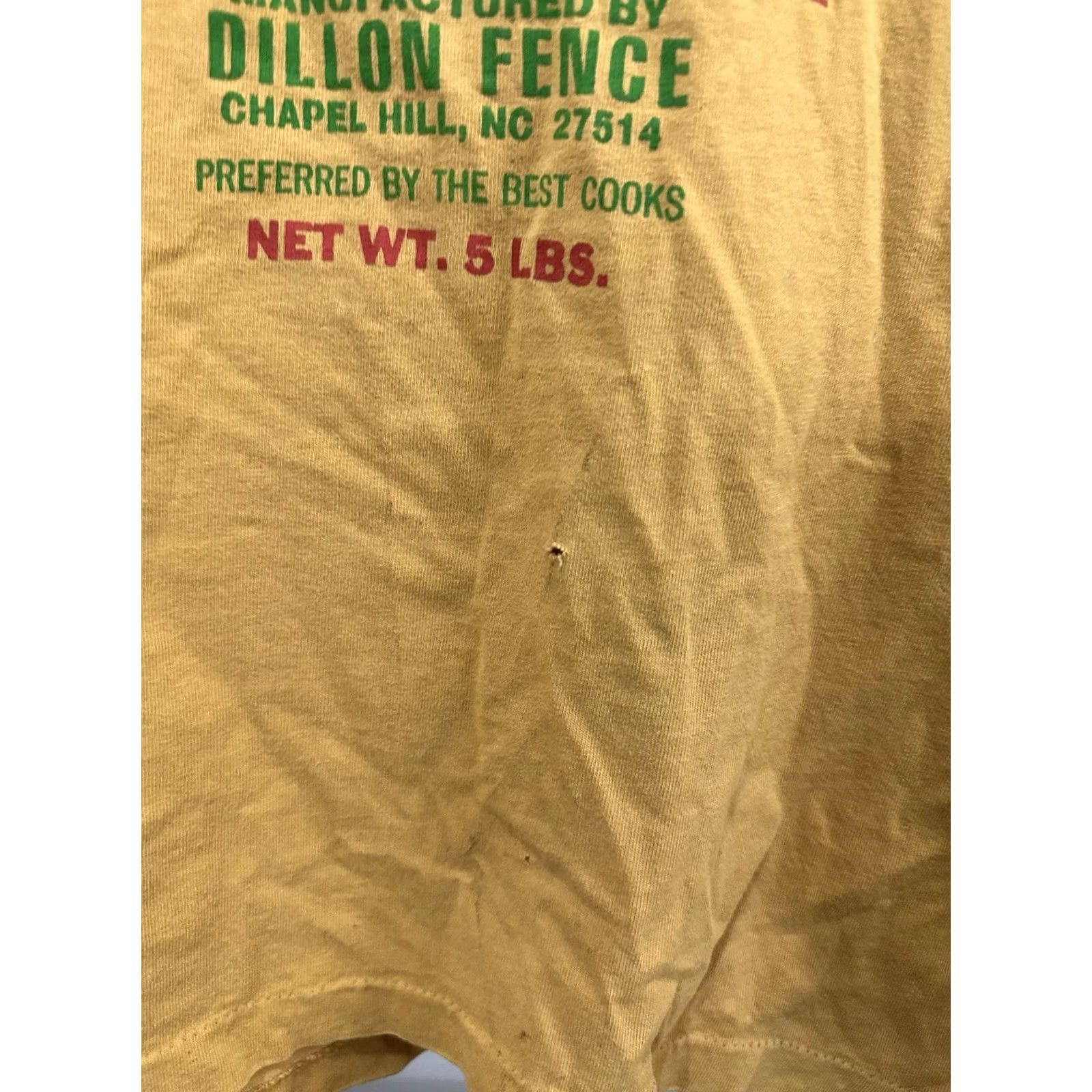 Anvil VTG 90s Dillon Fence Indie Grit Grain Feed Concert Tour T-Shirt XL Mustard Mens Short Sleeve Band Rock UNC Chapel Hill Size US XL / EU 56 / 4 - 7 Thumbnail