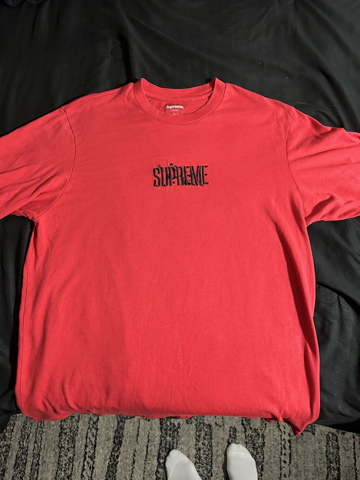 Supreme Supreme splatter tee Size US S / EU 44-46 / 1 - 2 Thumbnail