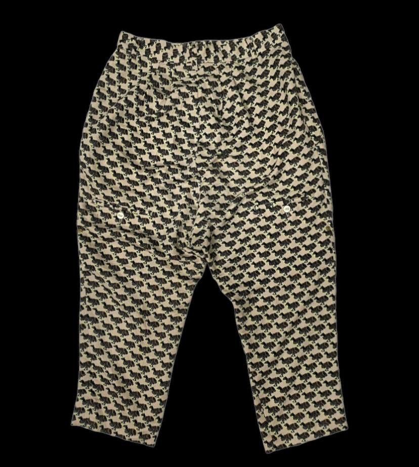 Issey Miyake × mercibeaucoup Mercibeaucoup by ISSEY MIYAKE Drop Crotch Fullprint Pants Size US 29 - 2 Thumbnail