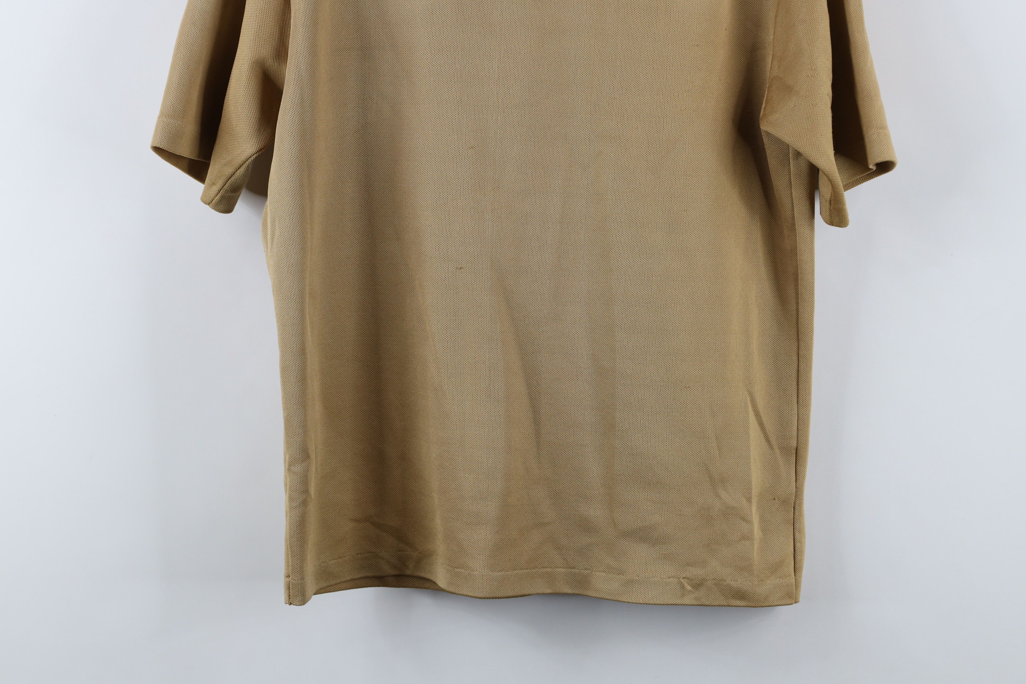 Vintage Vintage 60s 70s Streetwear Knit Collared Polo Shirt Gold USA Size US M / EU 48-50 / 2 - 13 Thumbnail