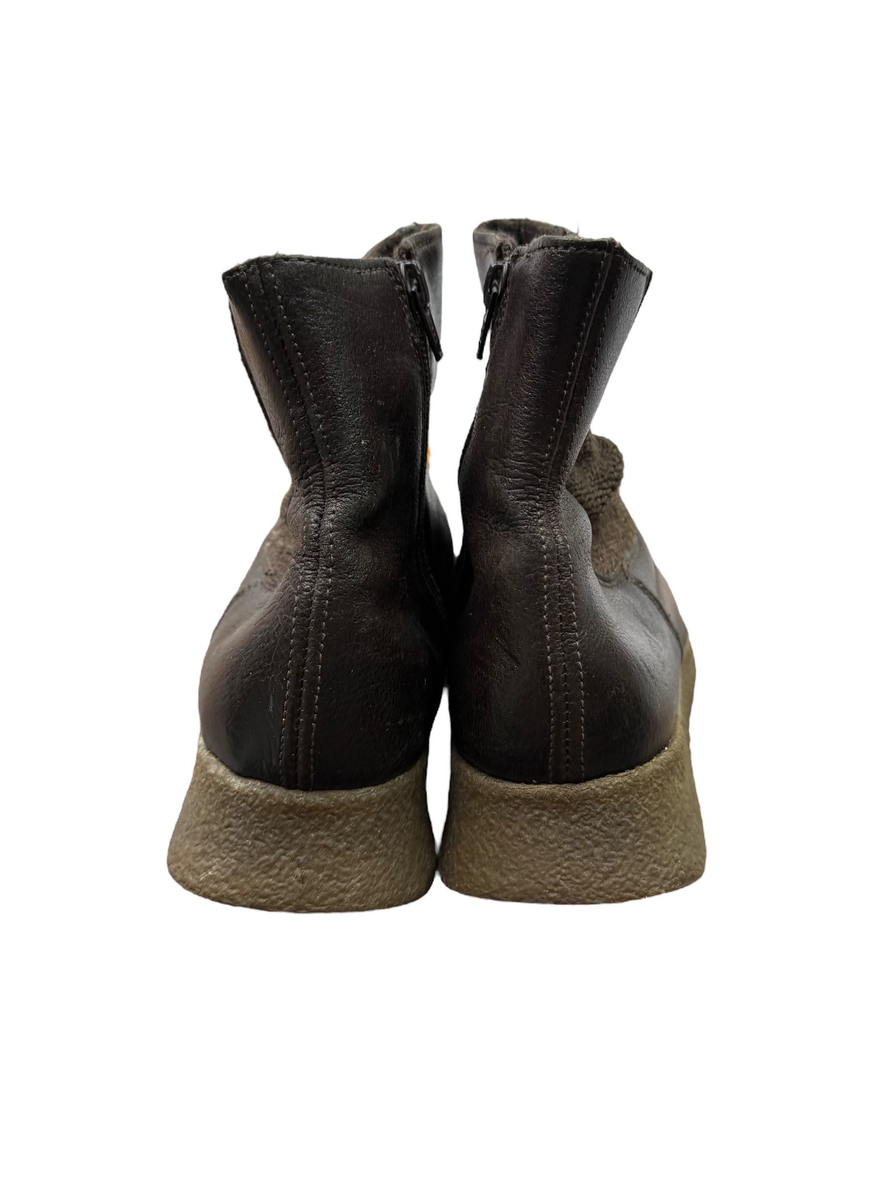 Vintage Y2K Leather Boots (V50) Size US 8 / IT 38 - 4 Thumbnail
