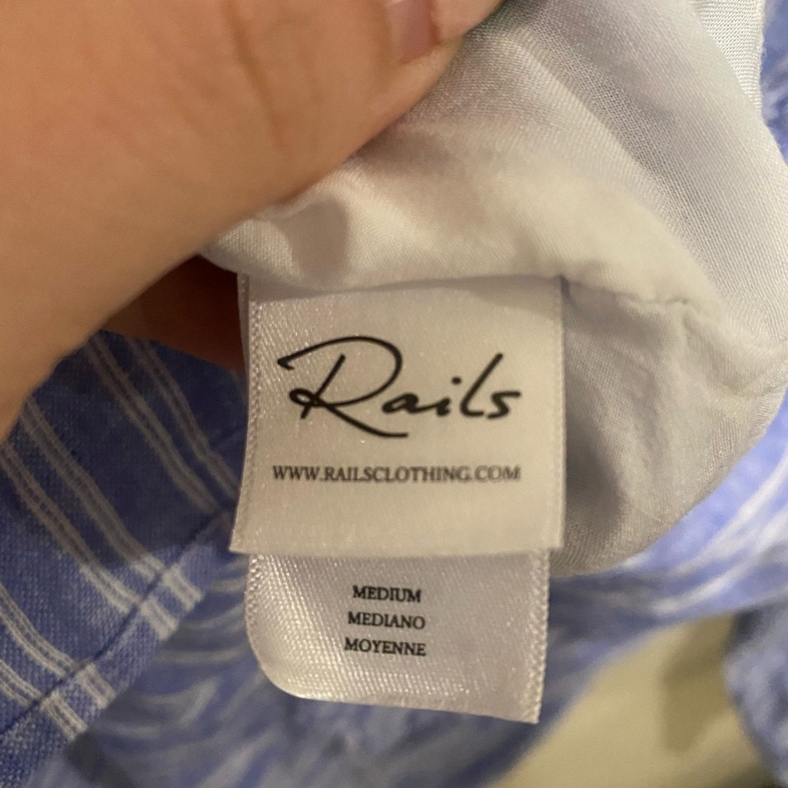 Rails Rails Everly Dress in Ludlow Stripe Blue SZ.M Size M / US 6-8 / IT 42-44 - 6 Thumbnail