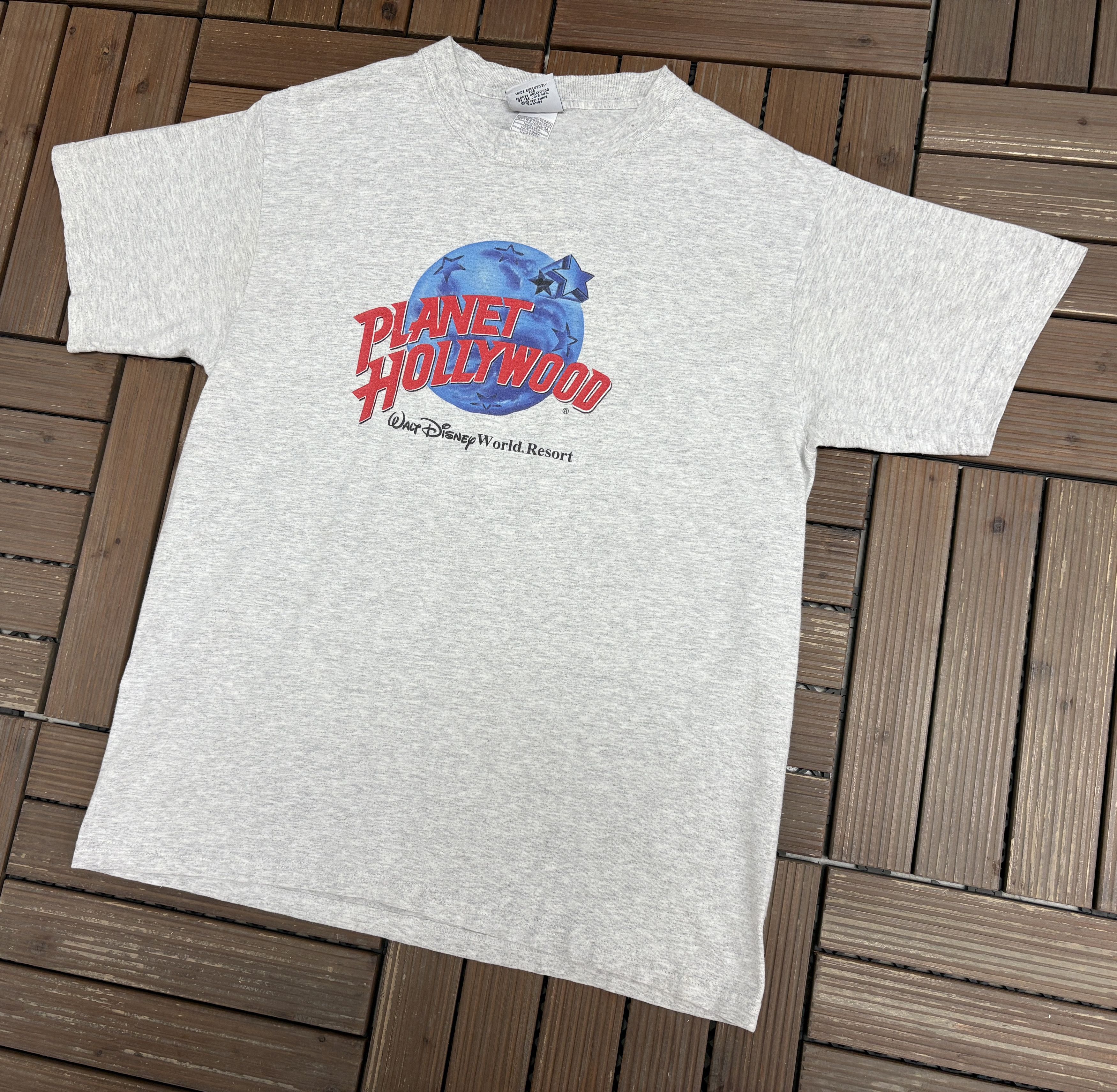 Vintage Planet Hollywood Walt Disney World Vintage T-Shirt Tee Size US M / EU 48-50 / 2 - 3 Thumbnail
