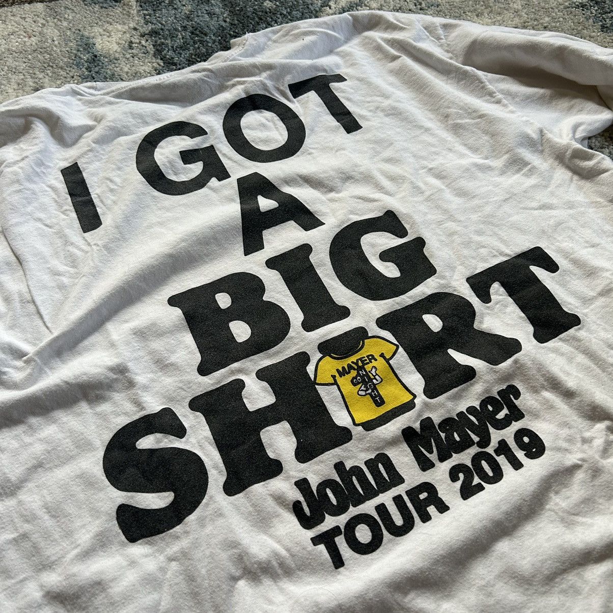 John Mayer × Online Ceramics × Vintage “i GOT A BiG SHiRT” 2019 i GUESS i JUST FEEL LiKE WORLD TOUR Size US L / EU 52-54 / 3 - 6 Thumbnail