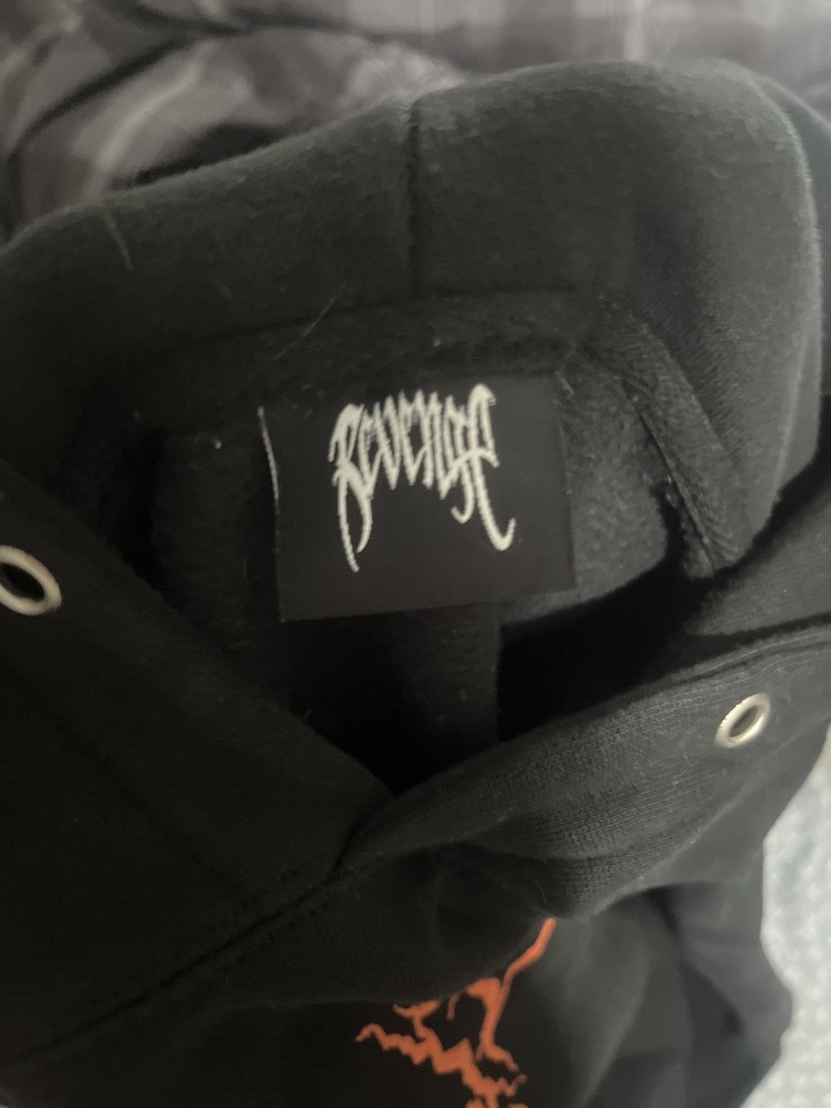 Revenge Revenge orange lightning hoodie Size US XL / EU 56 / 4 - 2 Thumbnail