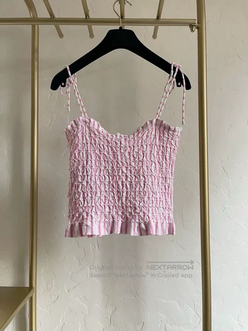 Chanel Chanel 24s pink pleated small bra Size XXS / US 00 / IT 34 - 2 Thumbnail
