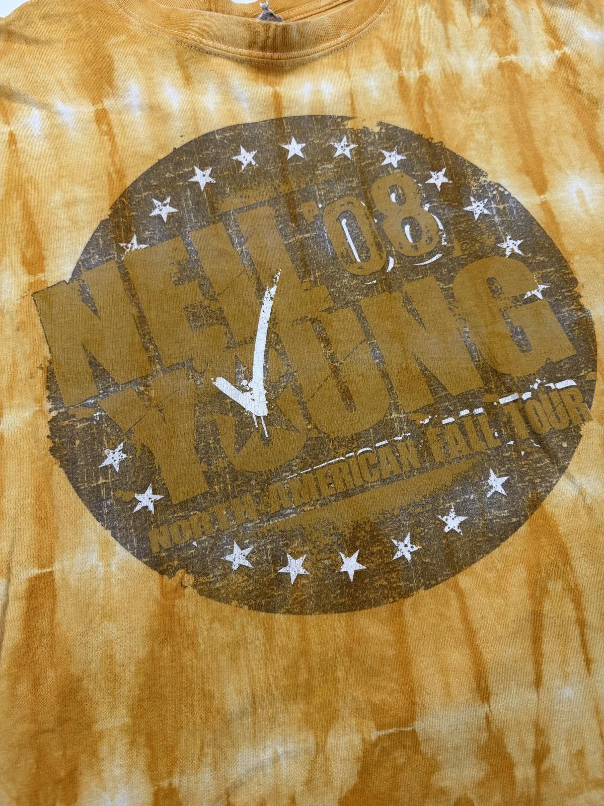 Other Vintage Neil Young 2008 NA Fall Tour Tie-Dye T-Shirt Size US L / EU 52-54 / 3 - 2 Thumbnail