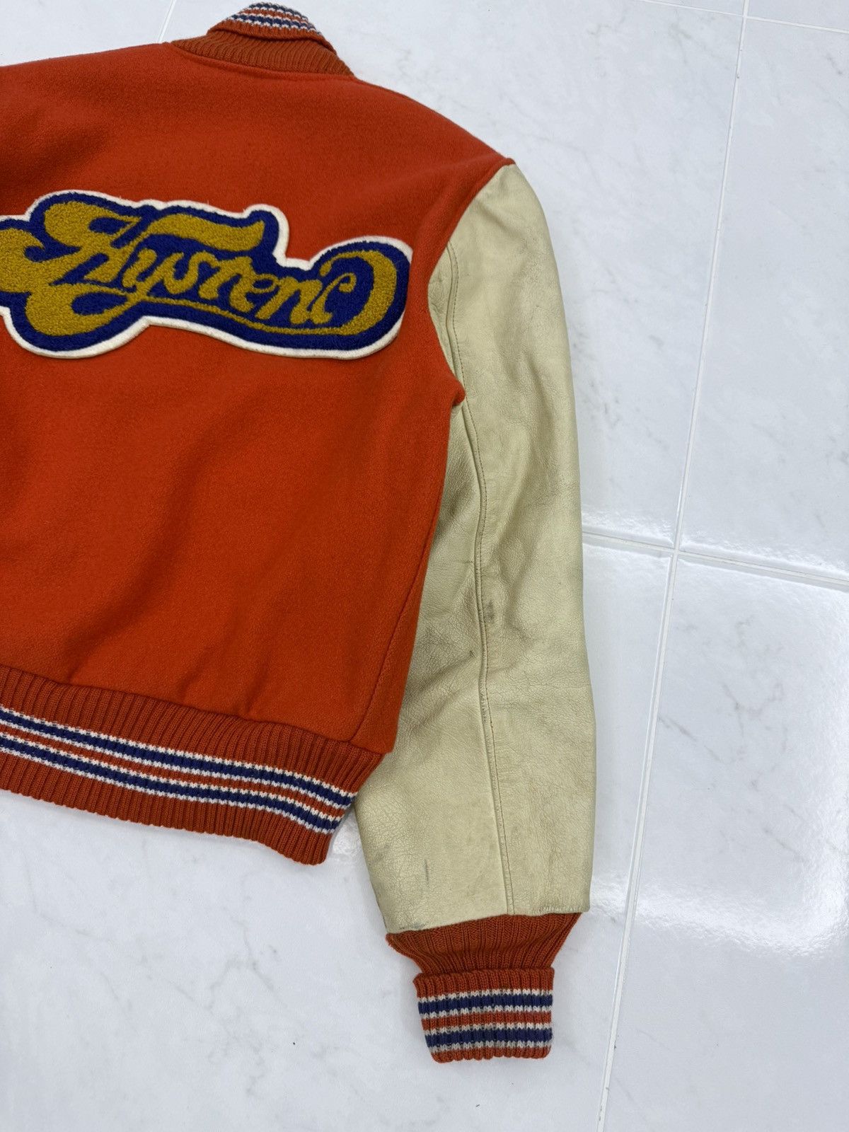Hysteric Glamour 💥RARE💥90s HYSTERIC GLAMOUR 666 Varsity Letterman USA🇺🇸 Jacket Size US M / EU 48-50 / 2 - 16 Thumbnail