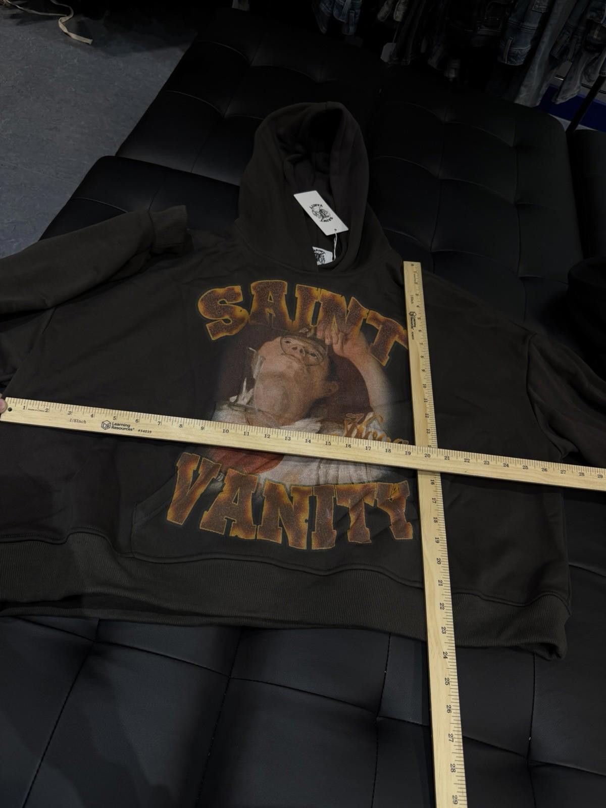 Saint Vanity Size L - Saint Vanity Pullover Hoodie Hourglass NEW Size US L / EU 52-54 / 3 - 7 Thumbnail