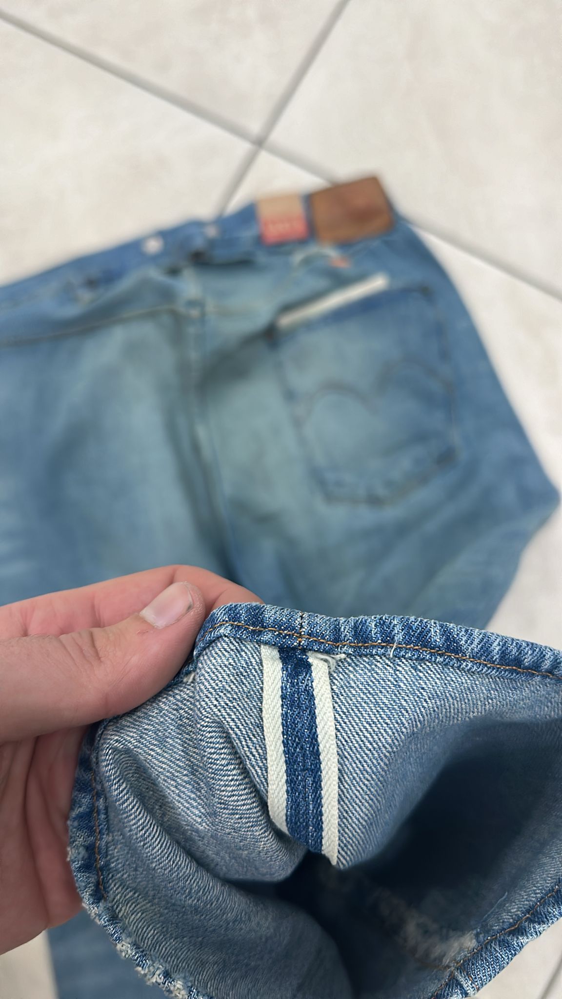 Levi's Vintage Clothing LVC Levi's Vintage Clothing 1890 501XX BigE Selvedge Jeans Size US 32 / EU 48 - 5 Thumbnail