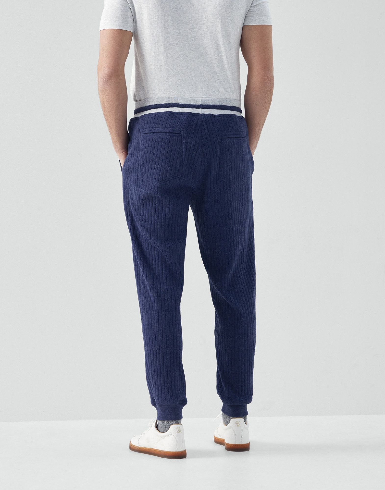 Brunello Cucinelli o1w1db10924 Pant in Blue Size US 36 / EU 52 - 3 Thumbnail