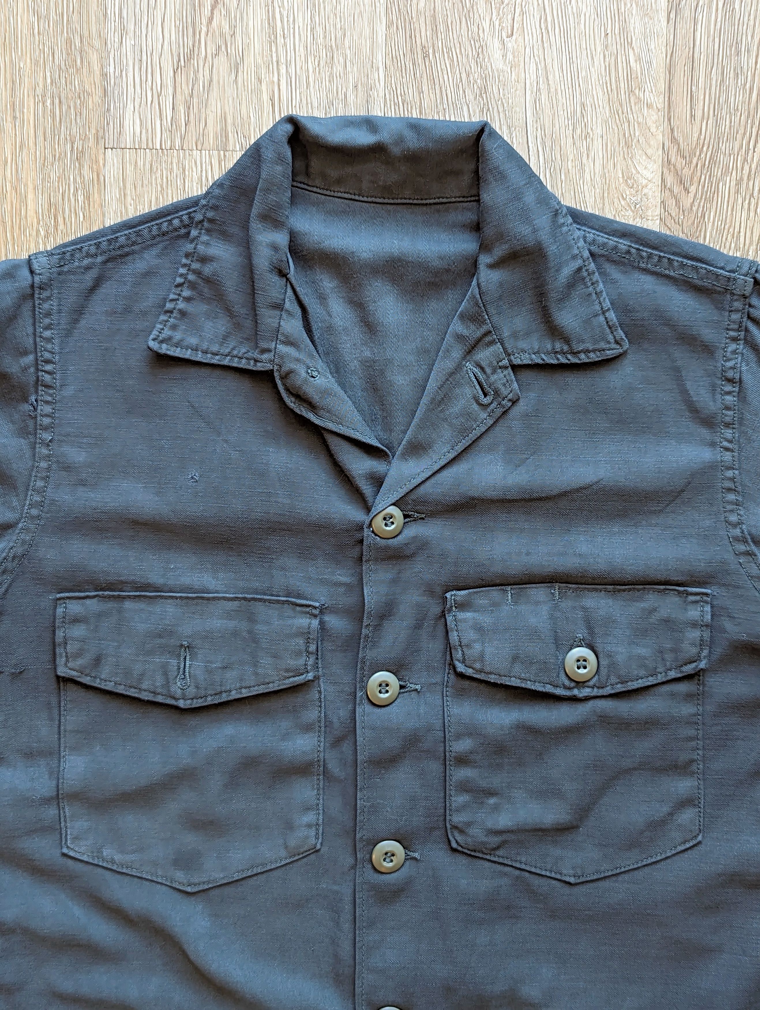 Other VINTAGE Navy Blue Overdyed OG 107 US Army Size US M / EU 48-50 / 2 - 2 Thumbnail