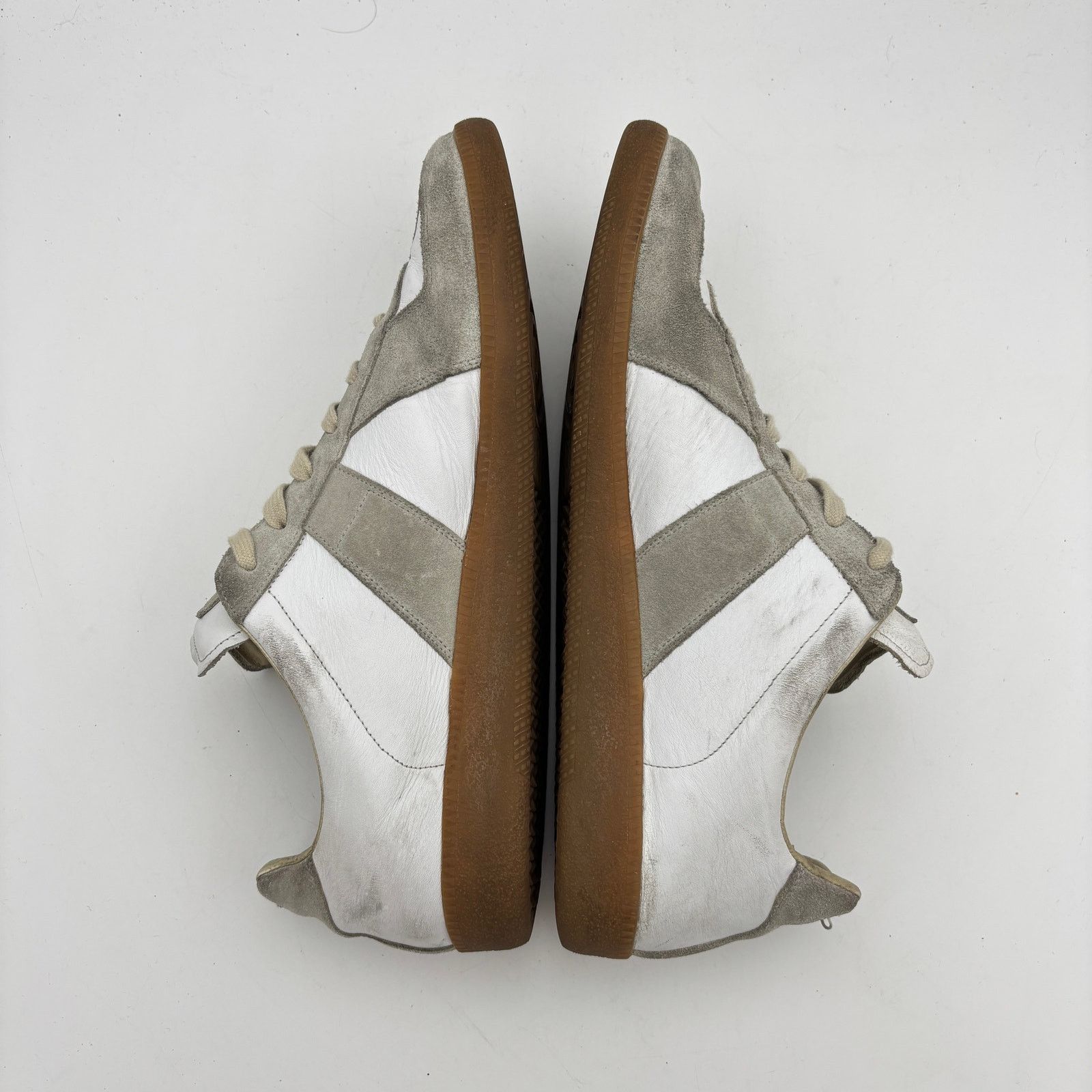Maison Margiela Maison Margiela Low GAT Khaki Shoes Sneakers Men's 47 US 14 Size US 14 / EU 47 - 7 Thumbnail