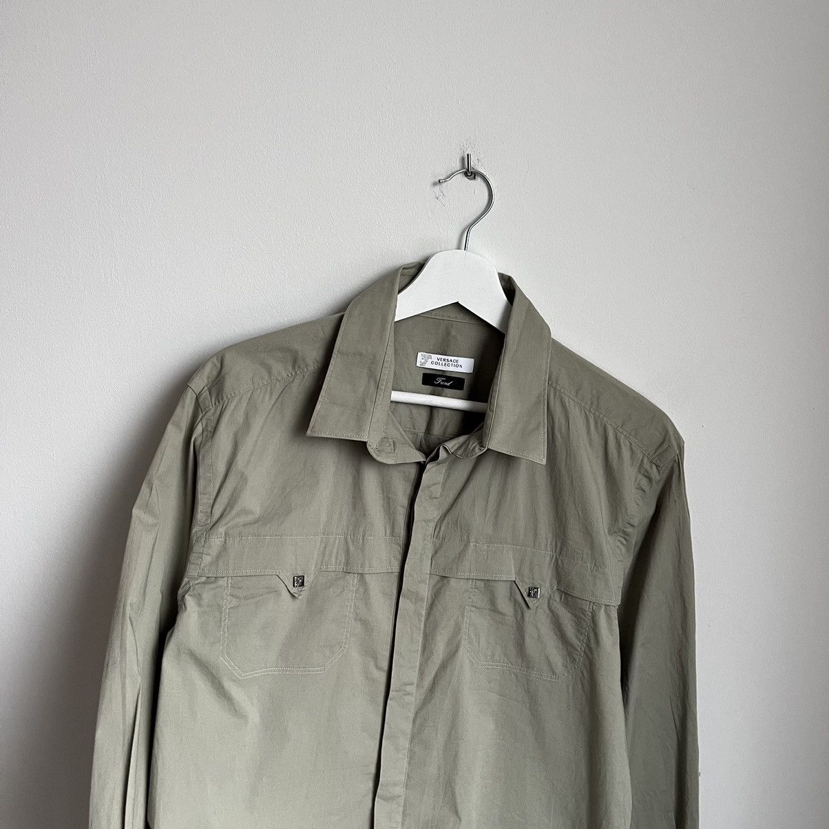 Versace Versace Collection Mens Shirt 42 Size US M / EU 48-50 / 2 - 4 Thumbnail