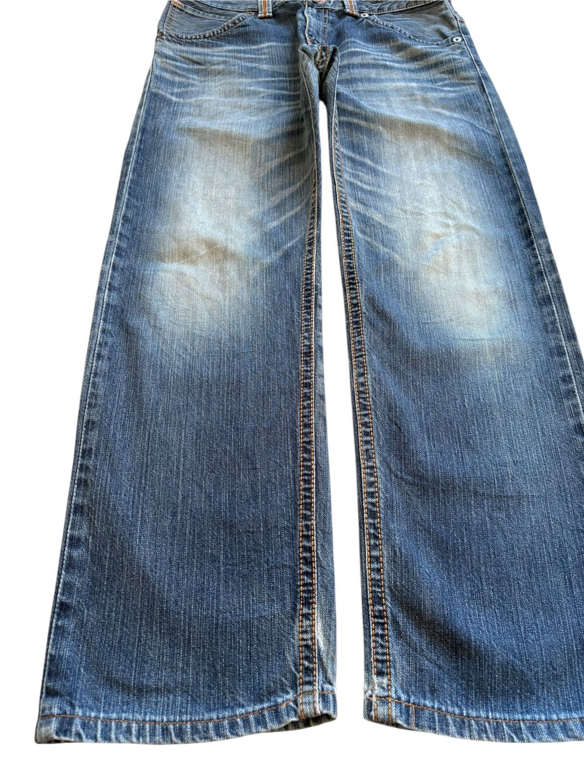 Edwin Exclusive Vintage Edwin Faded Wash Loose Jeans Size US 33 - 6 Thumbnail