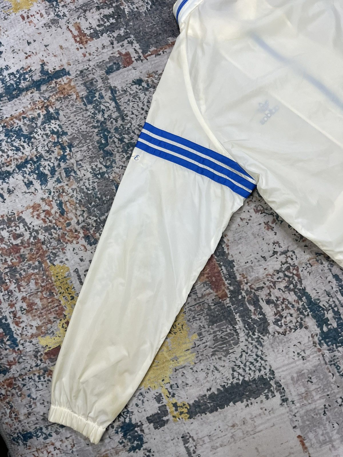 Adidas Vtg 80s Adidas Trefoil Lightweight Running Jacket Size US S / EU 44-46 / 1 - 3 Thumbnail