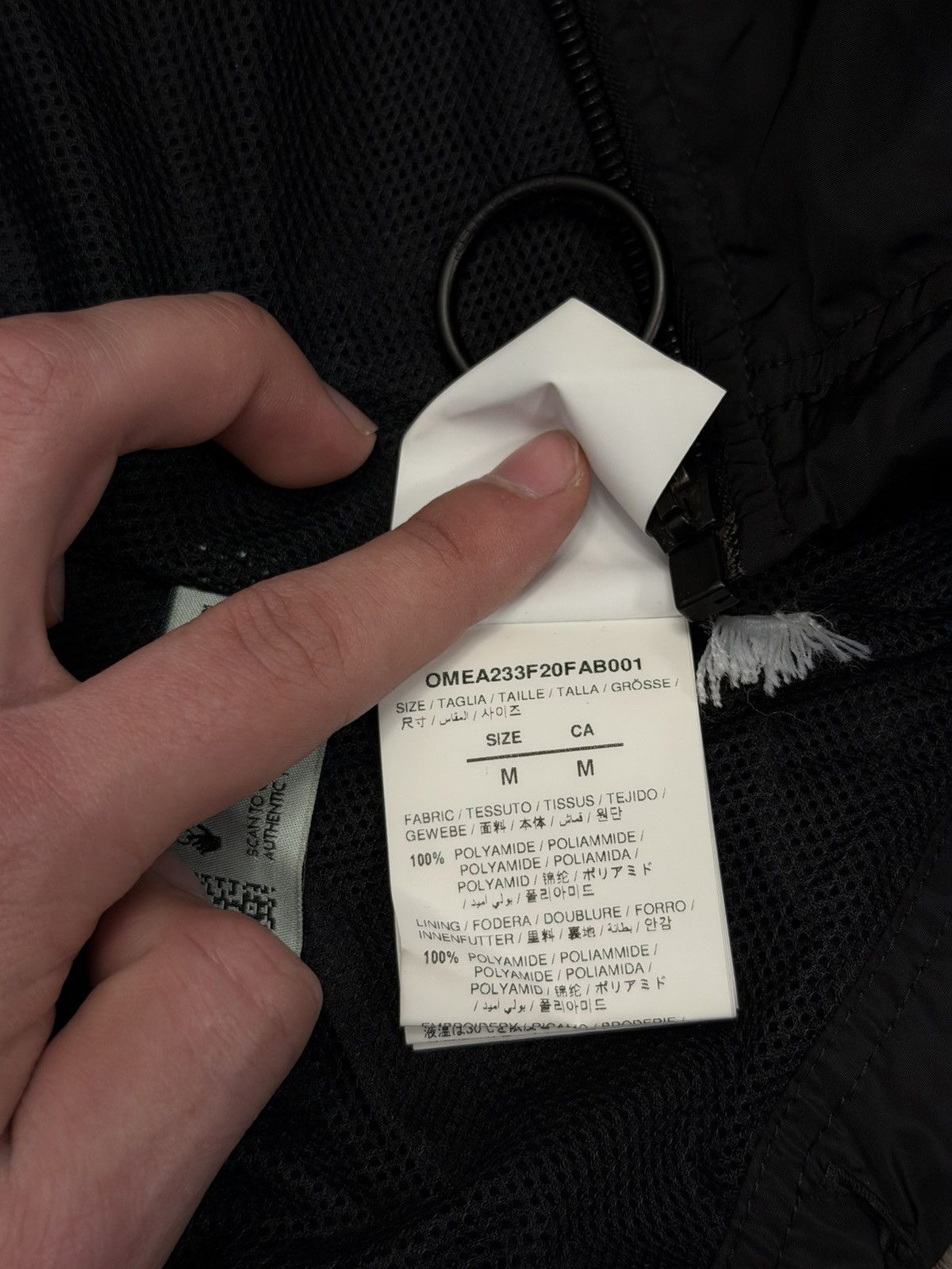 Off-White Off-white jacket with embroidered emblems Size US M / EU 48-50 / 2 - 8 Thumbnail