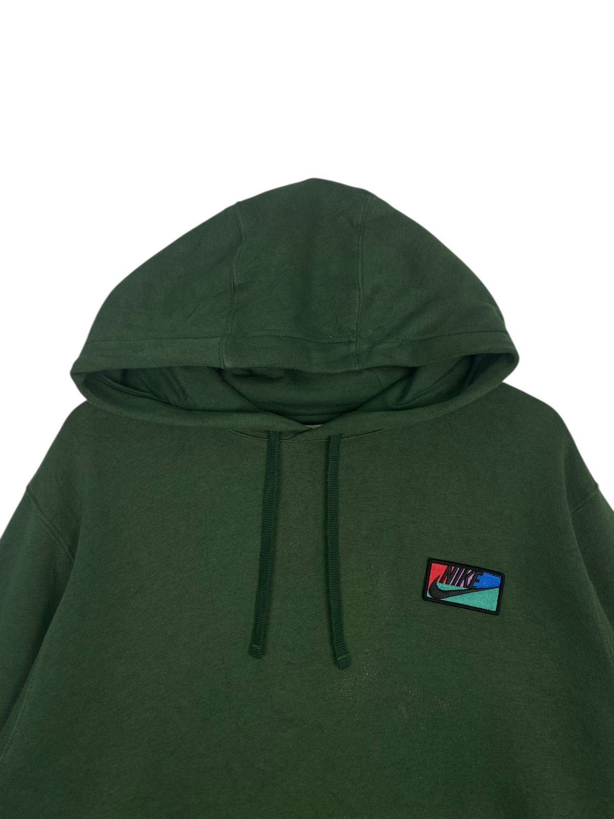 Other Vintage Nike Hoodie Sweater Small Logo Green Size XL Size US XL / EU 56 / 4 - 4 Thumbnail