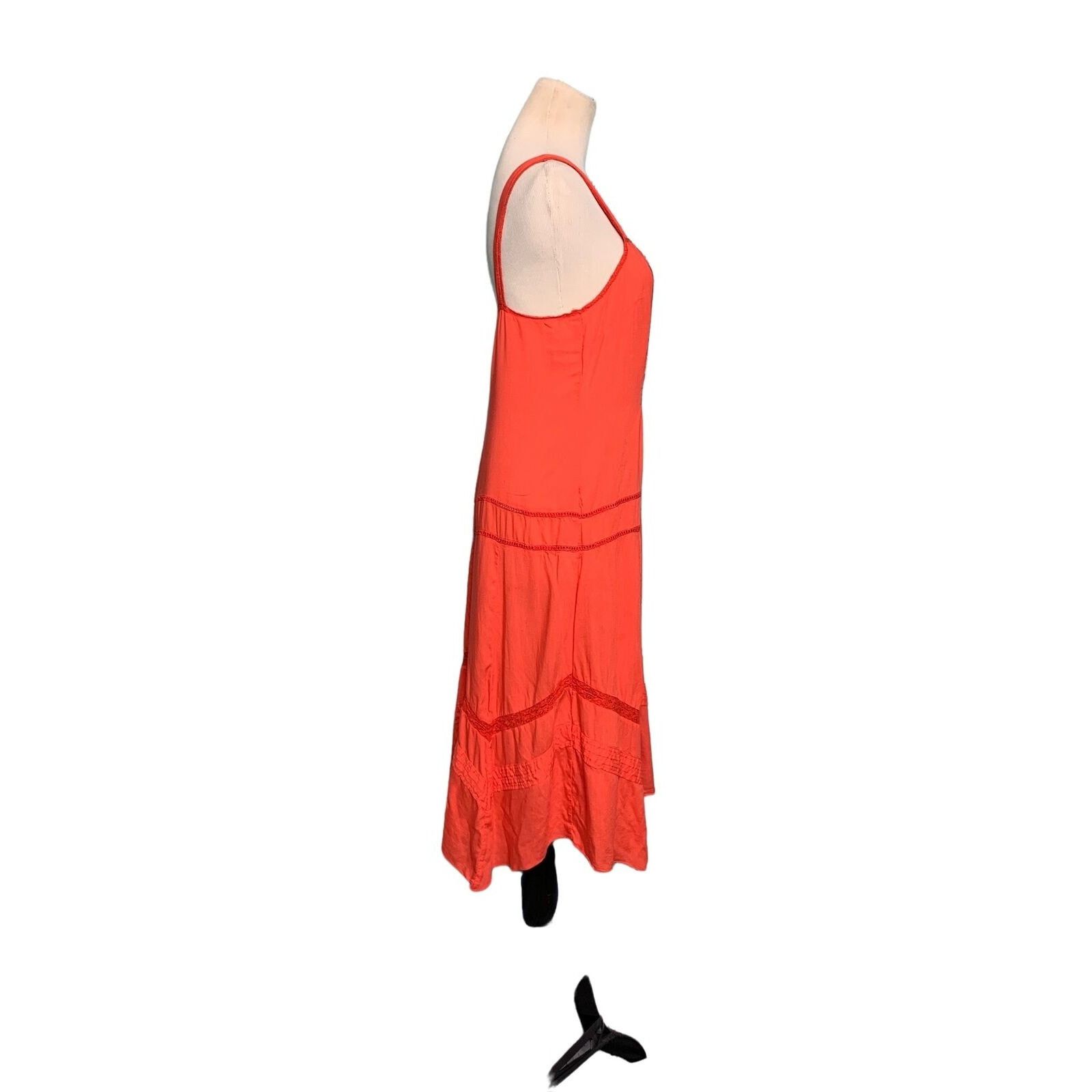 Old Navy Old Navy orange sleeveless boho midi dress size XS Size XS / US 0-2 / IT 36-38 - 4 Thumbnail