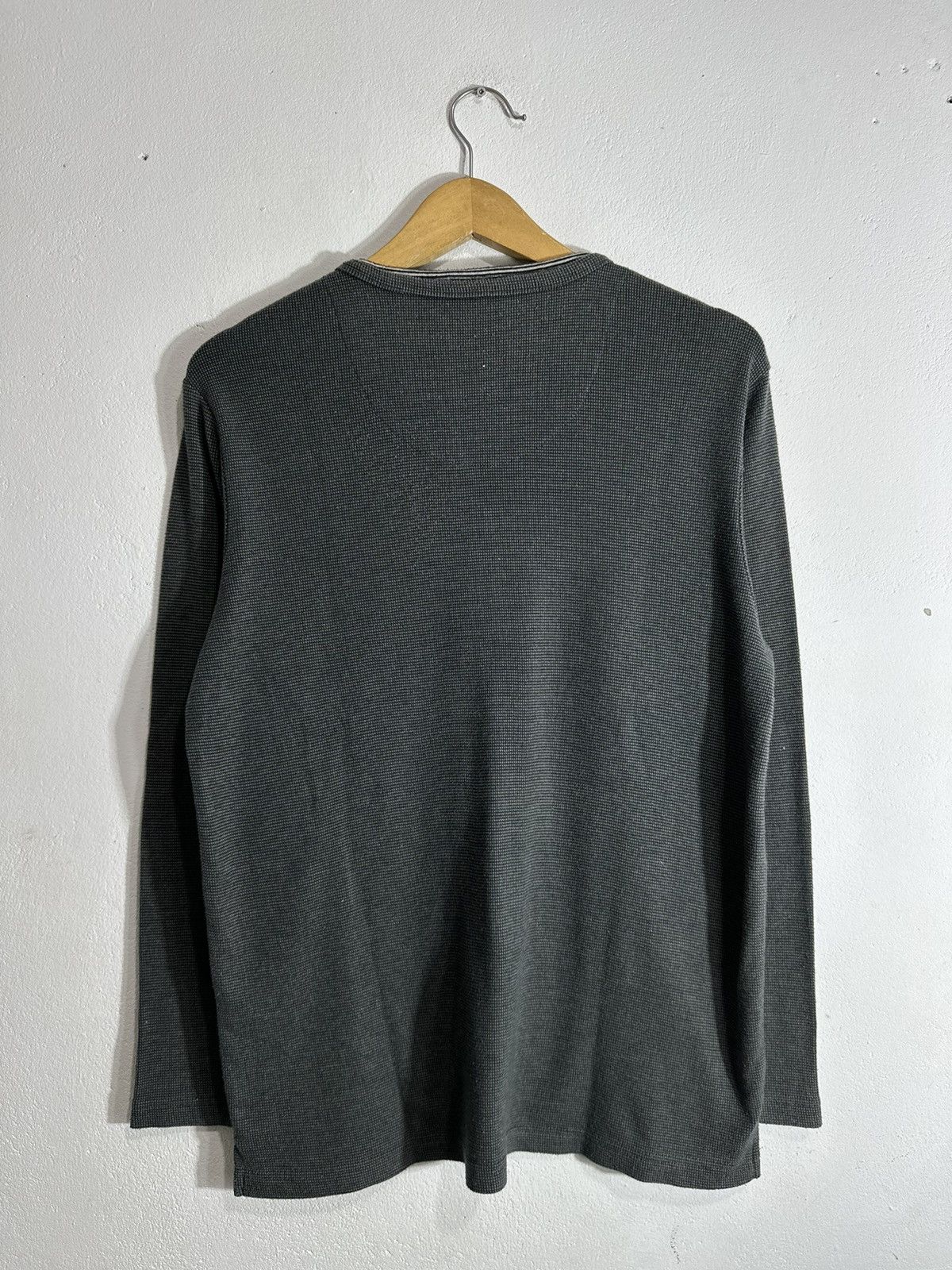 Kansai Yamamoto ARCHIVE KANSAI YAMAMOTO DOUBLE LAYER WESTERN LONG SLEEVE TEE Size US L / EU 52-54 / 3 - 4 Thumbnail