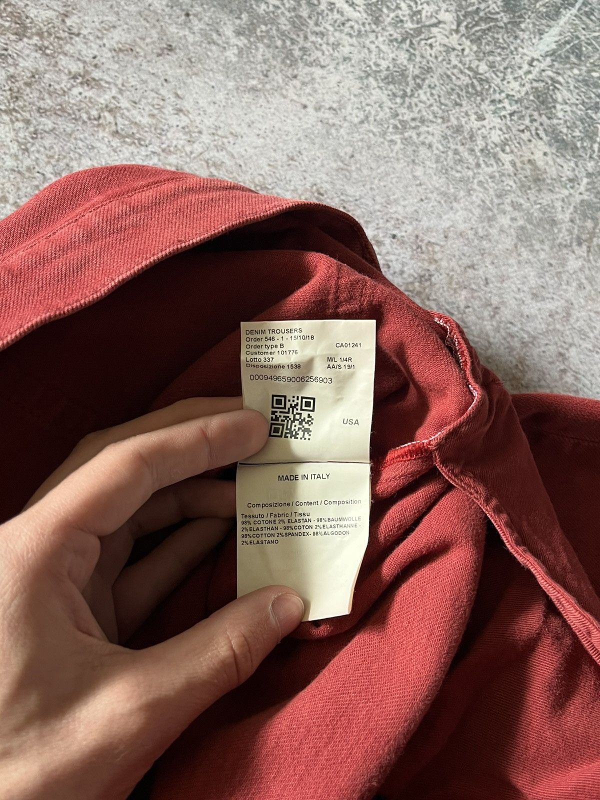 Calvin Klein 205W39NYC Calvin Klein 205W39NYC Tie Dye By Raf Simons crazy y2k jeans Size US 30 / EU 46 - 12 Thumbnail