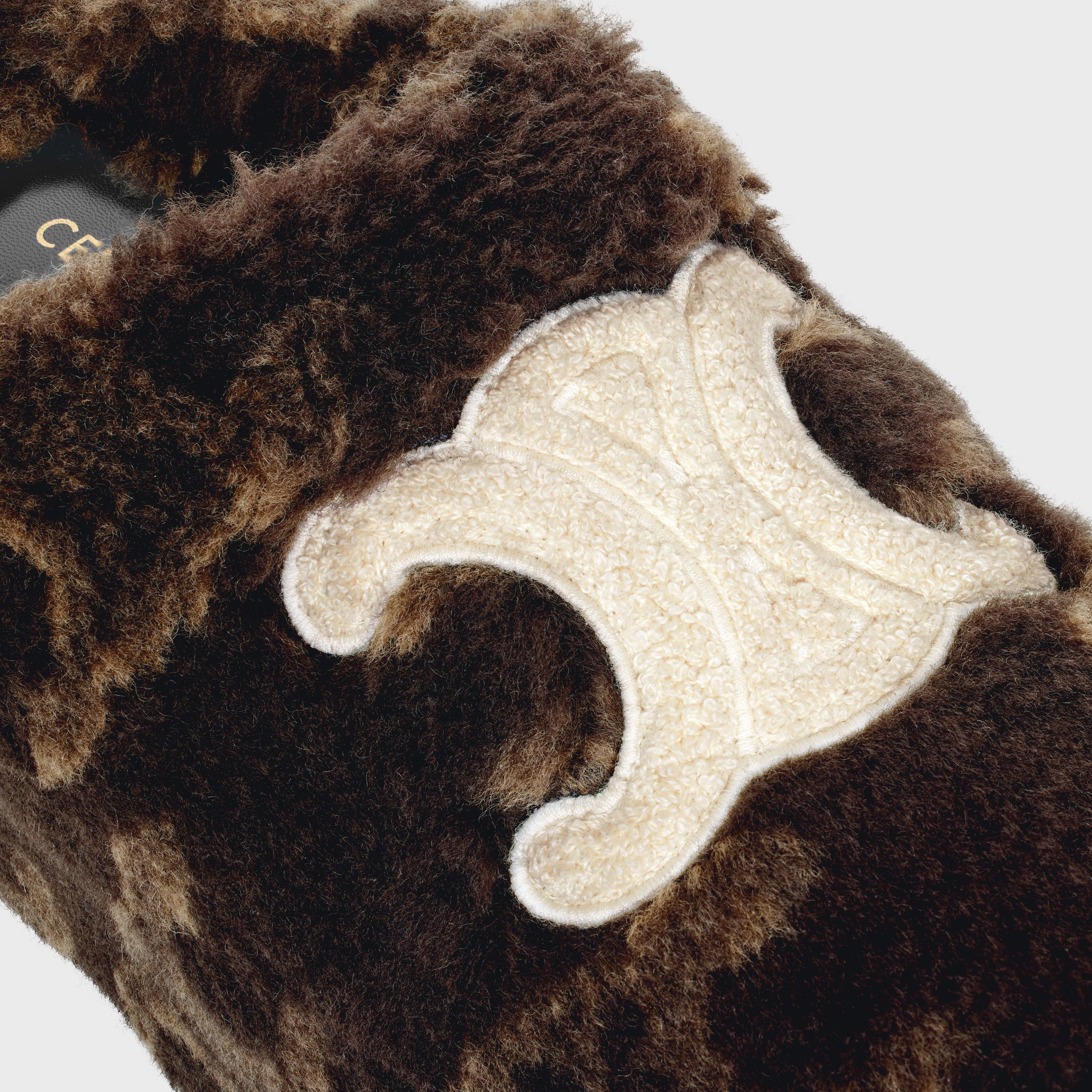 Celine o1bcso1str0625 352432301C Mules in Brown / Beige Size US 8 / IT 38 - 4 Thumbnail